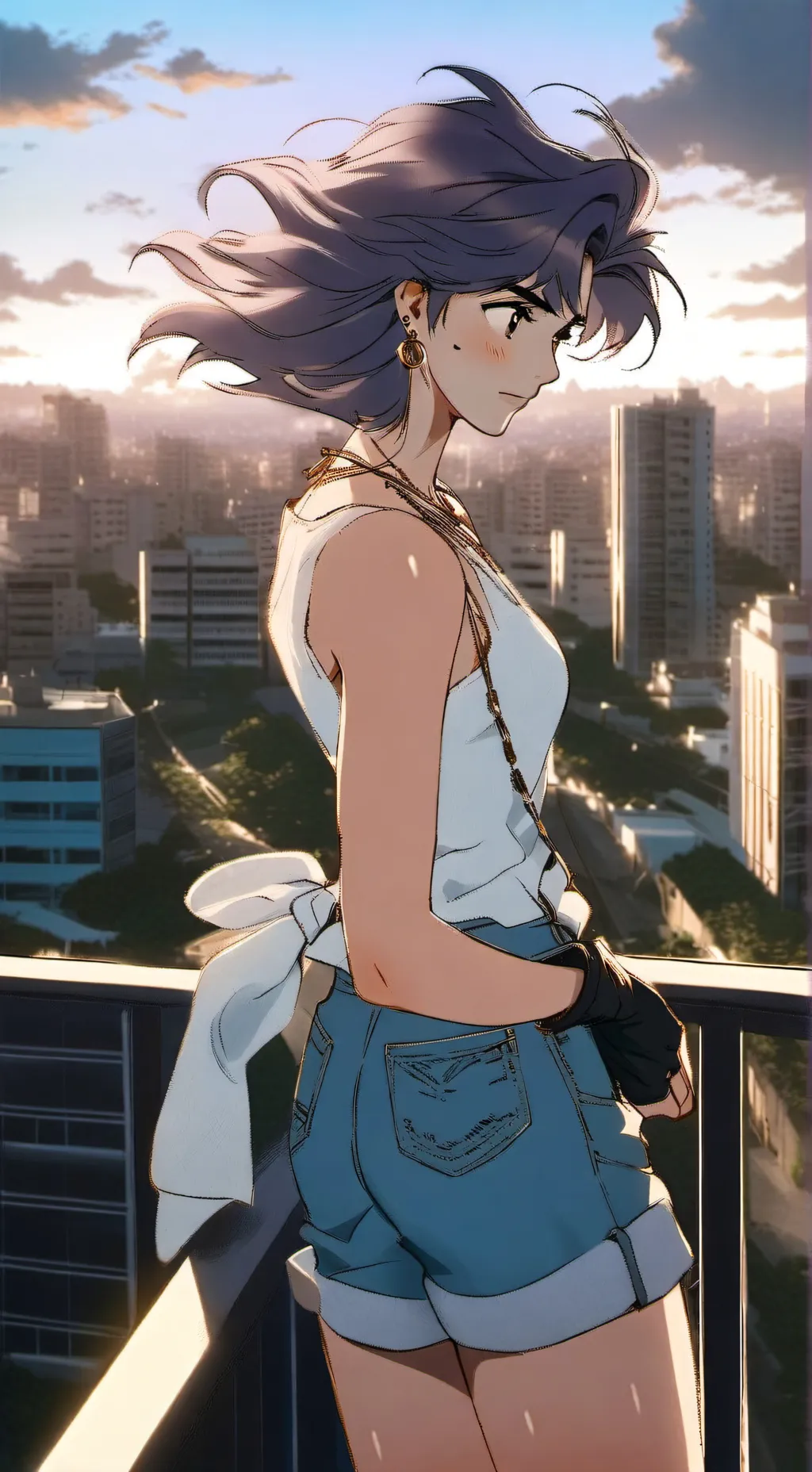 ai character: Johanna Joestar  background