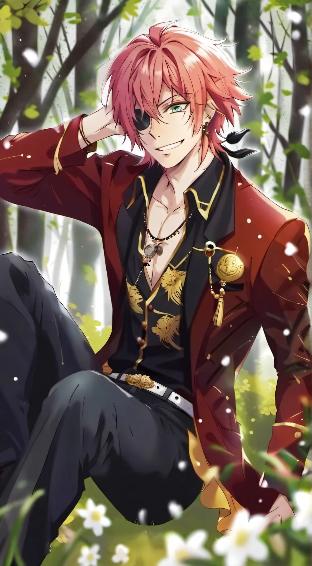 ai character: Mha family  background