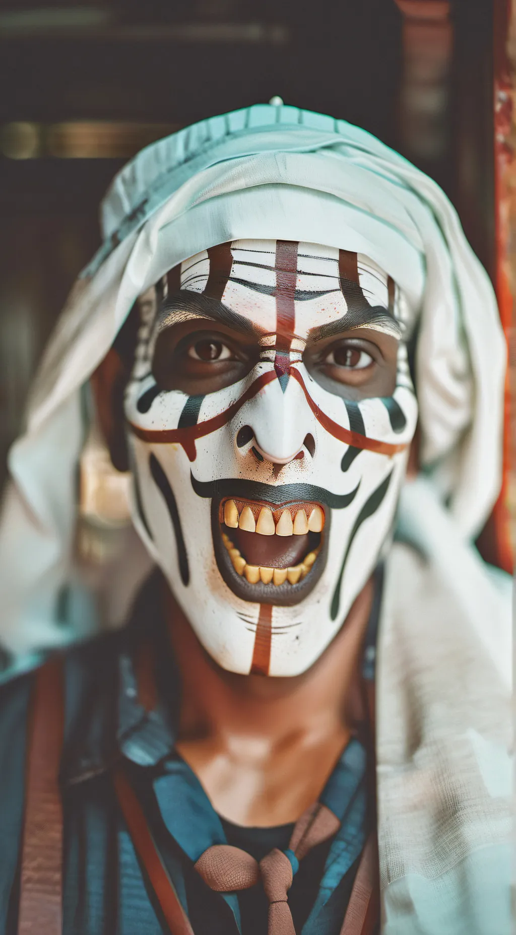 ai character: Scream background