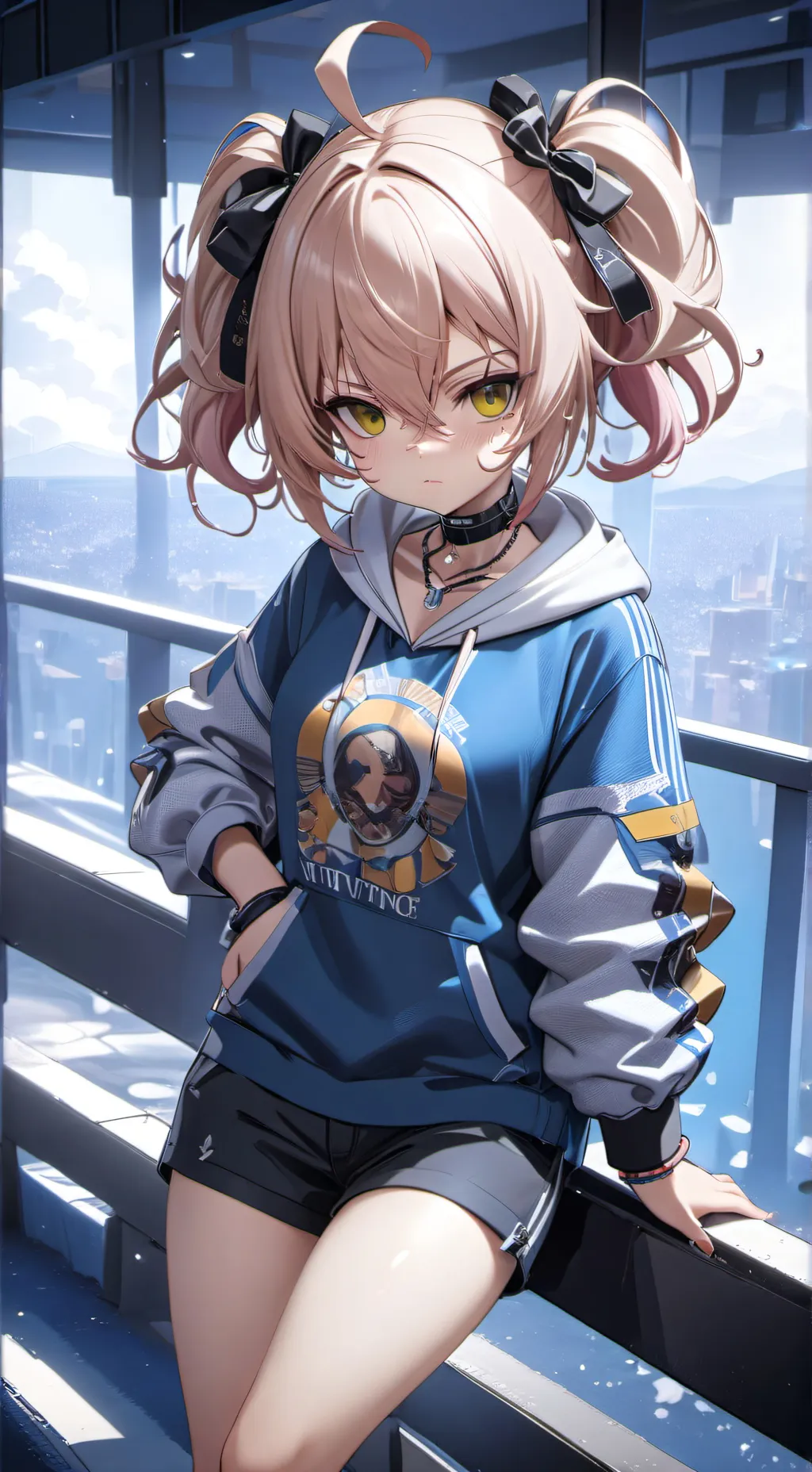 ai character: Tormenta Gray background