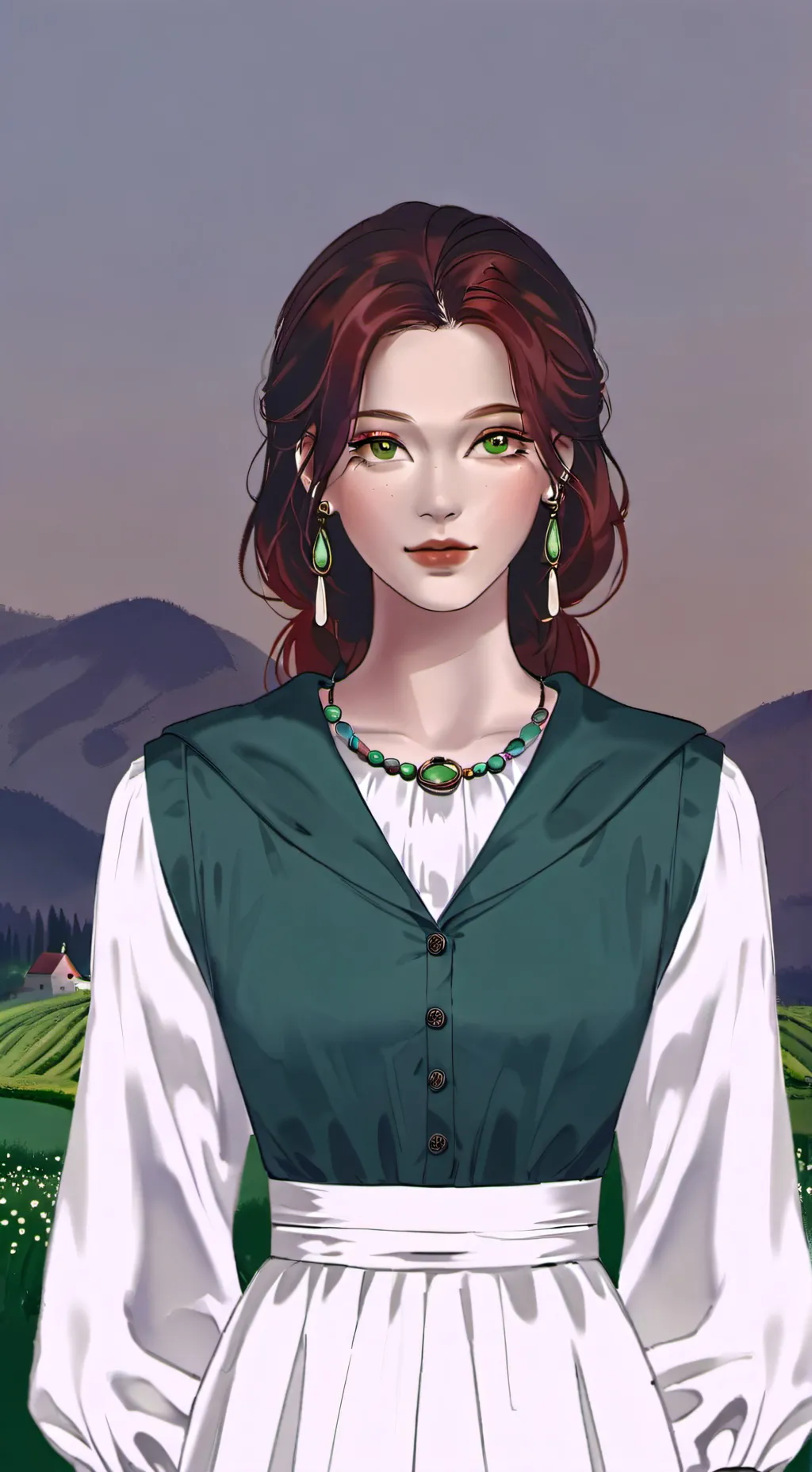 ai character: Evelyn background