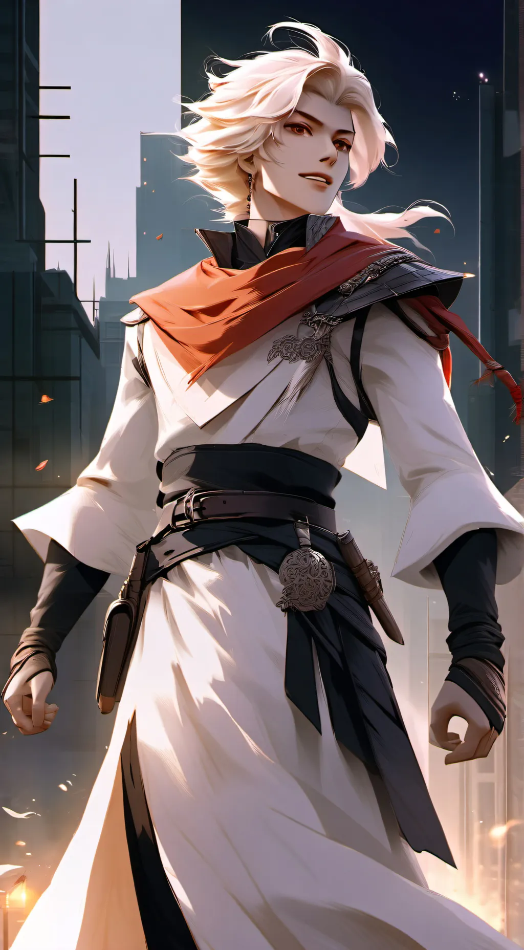 ai character: Лукас background