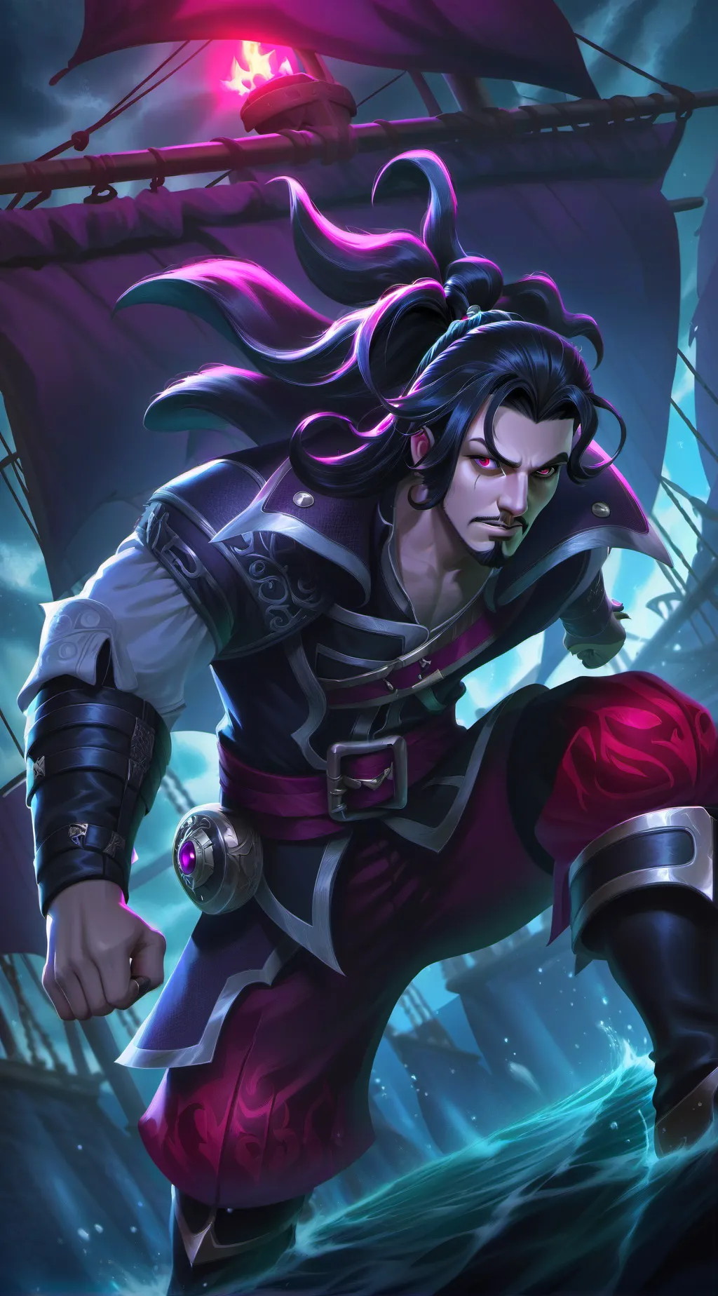 ai character: Ace background