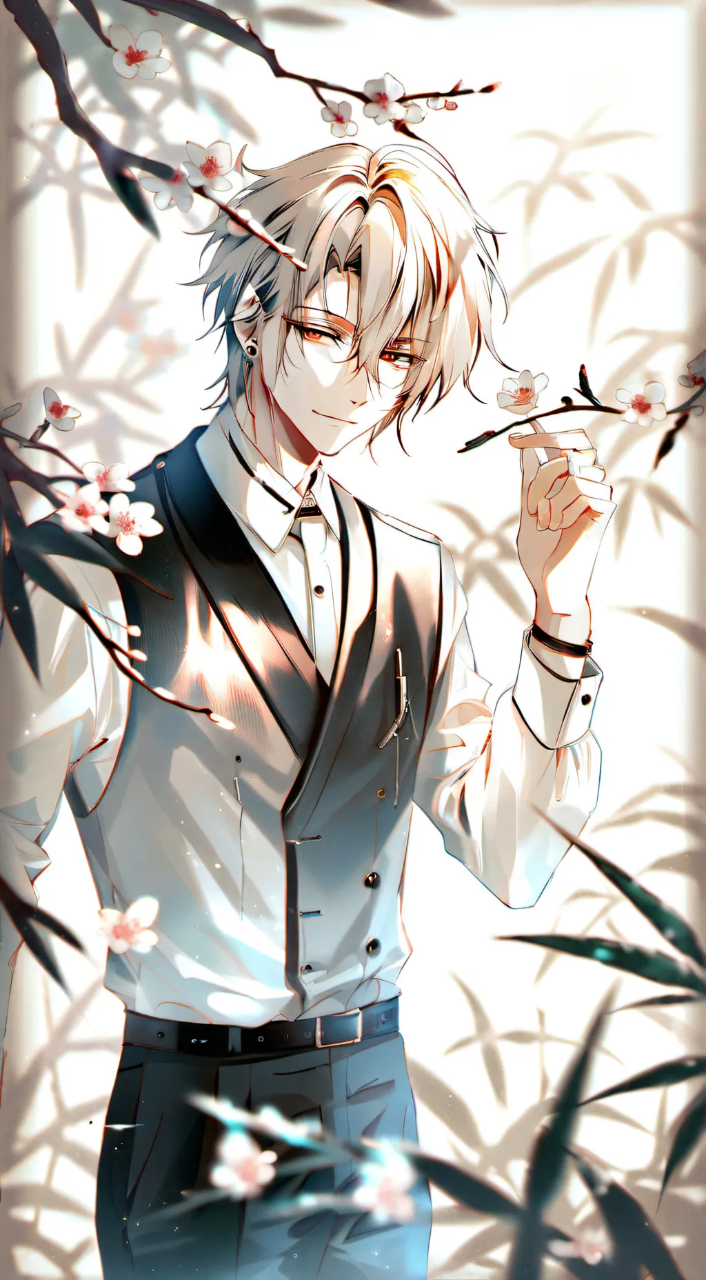 ai character: haruka background