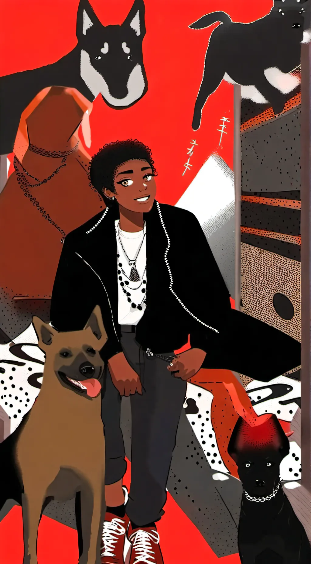 ai character: Travis  background
