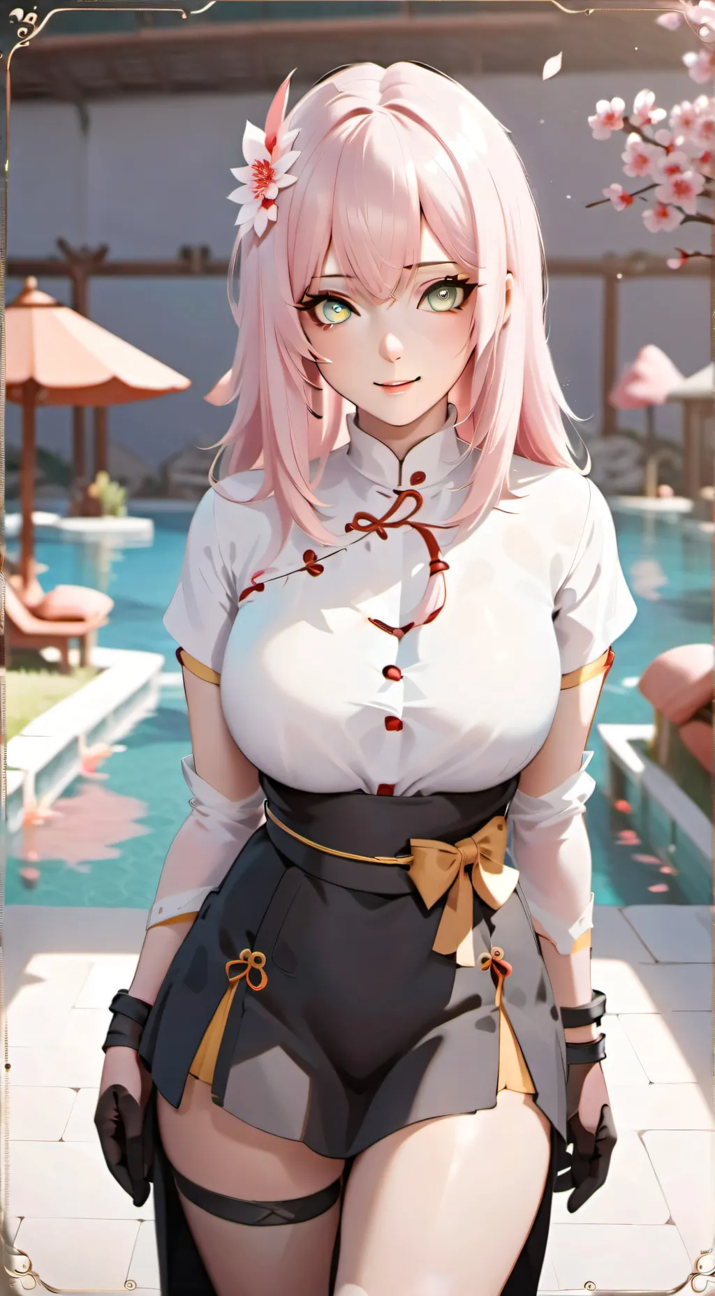 ai character: Mimi Hakase background