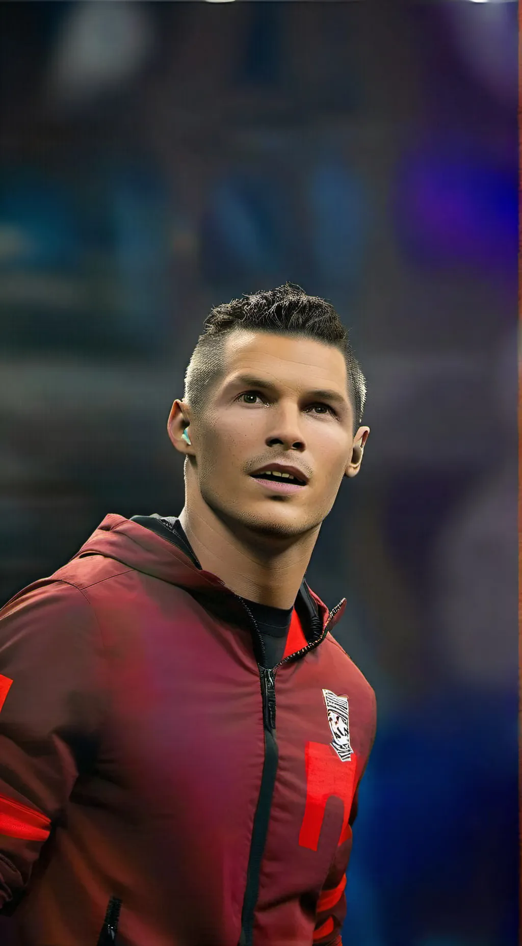 ai character: Cristiano Ronaldo background