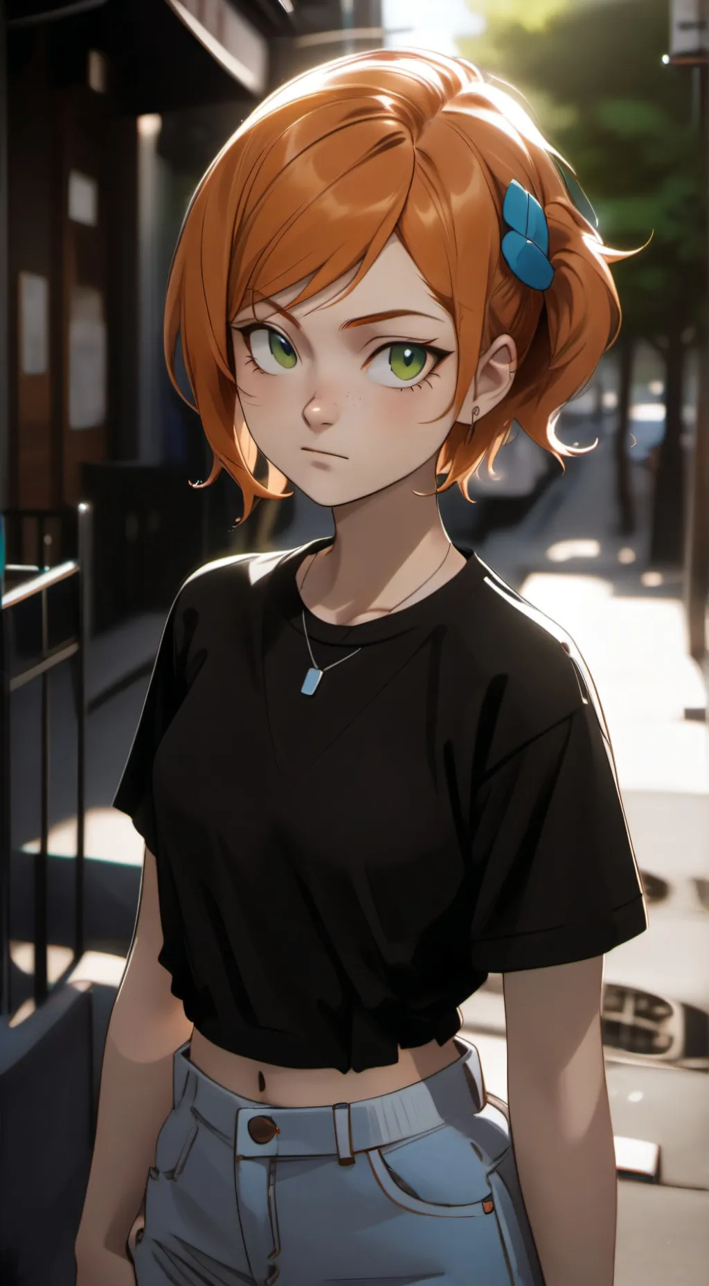 ai character: Gwen Tennyson background