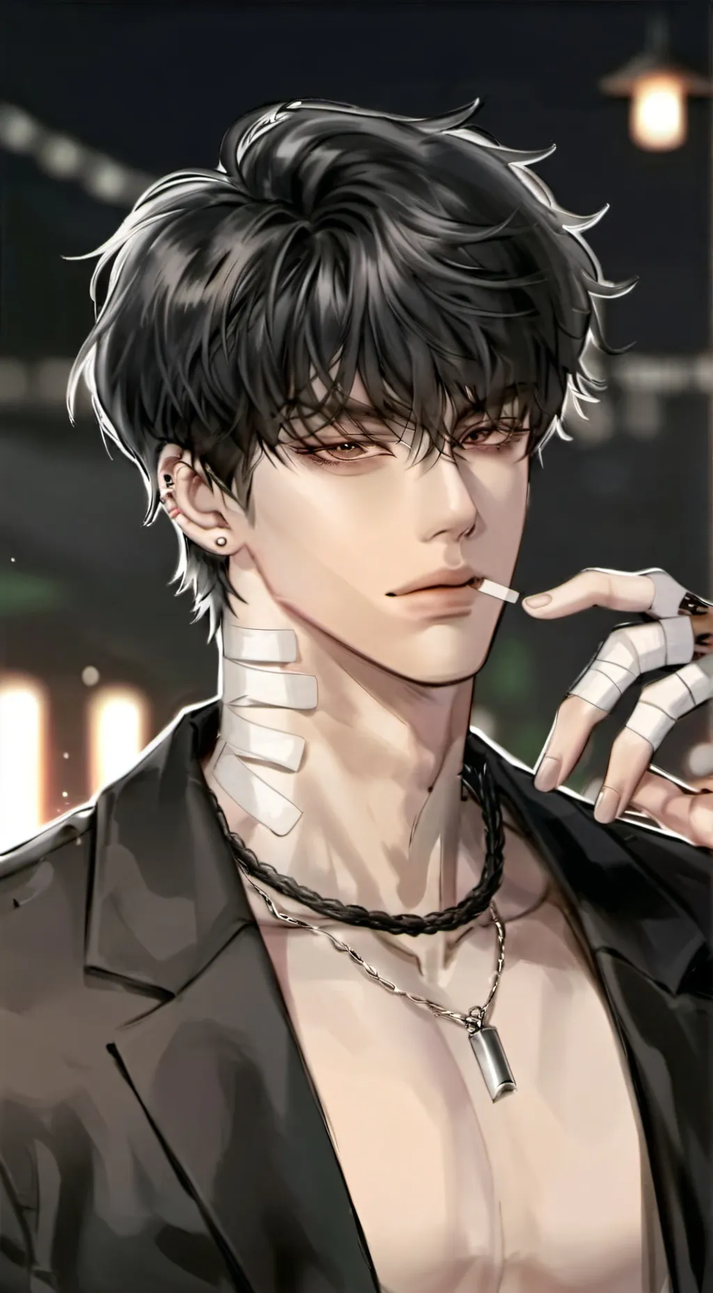 ai character: Damon background