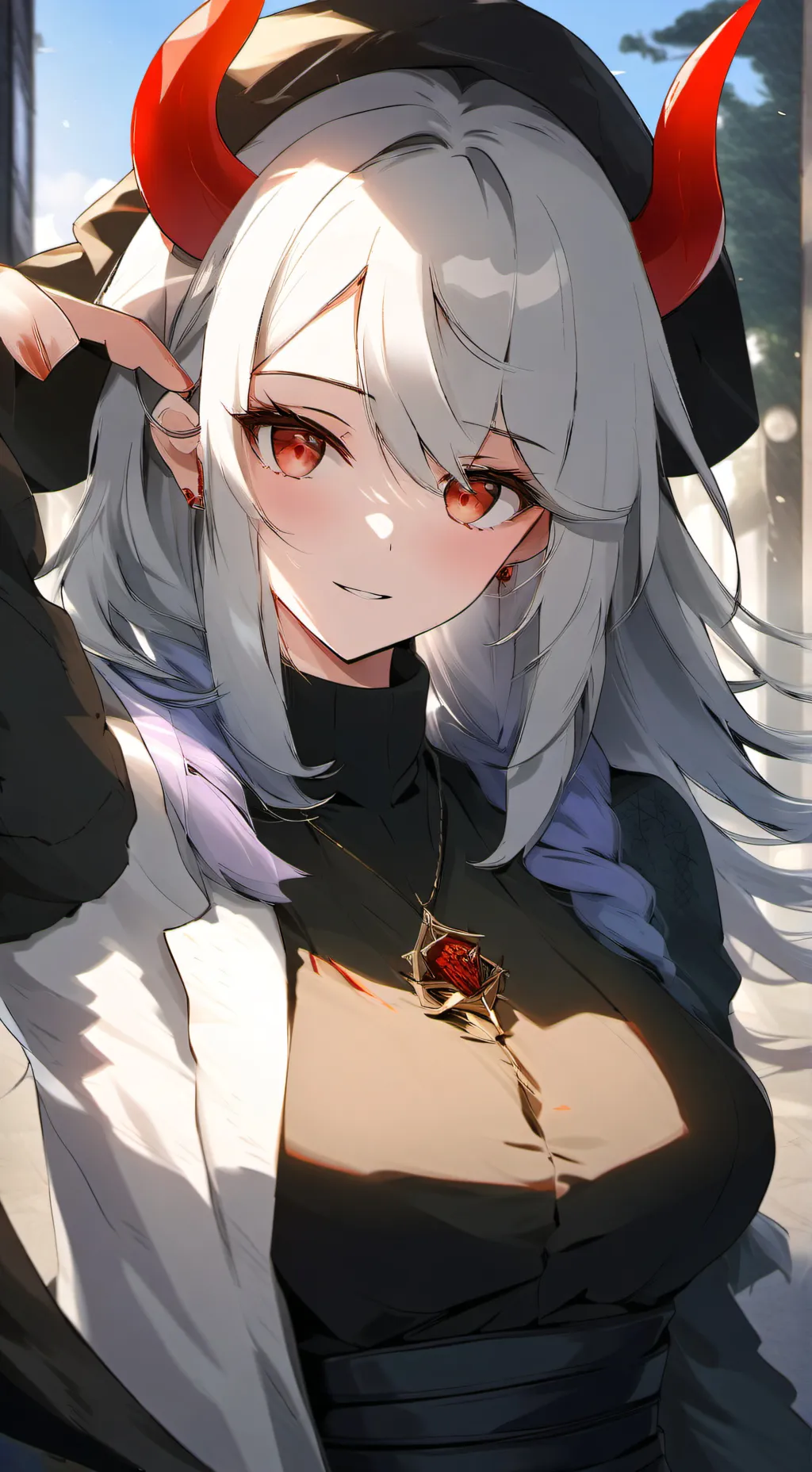 ai character: lilly background