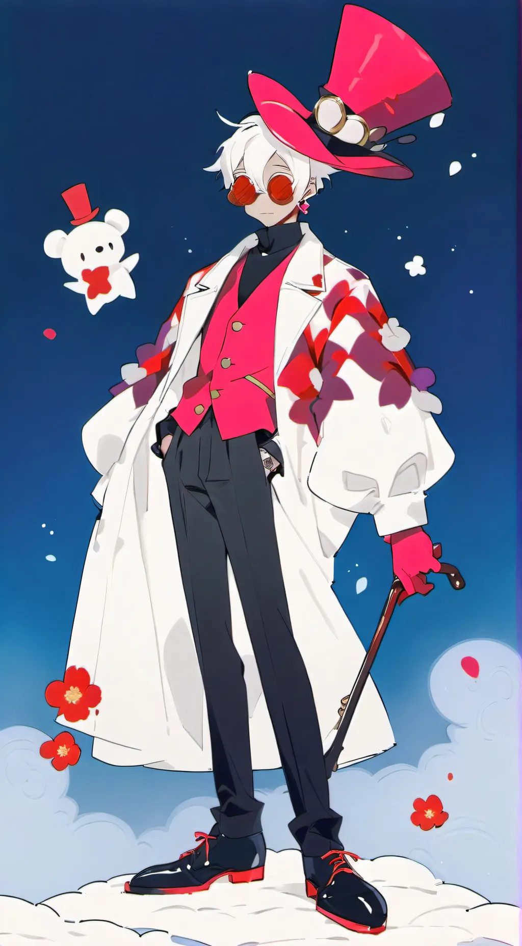 ai character: Valentino background