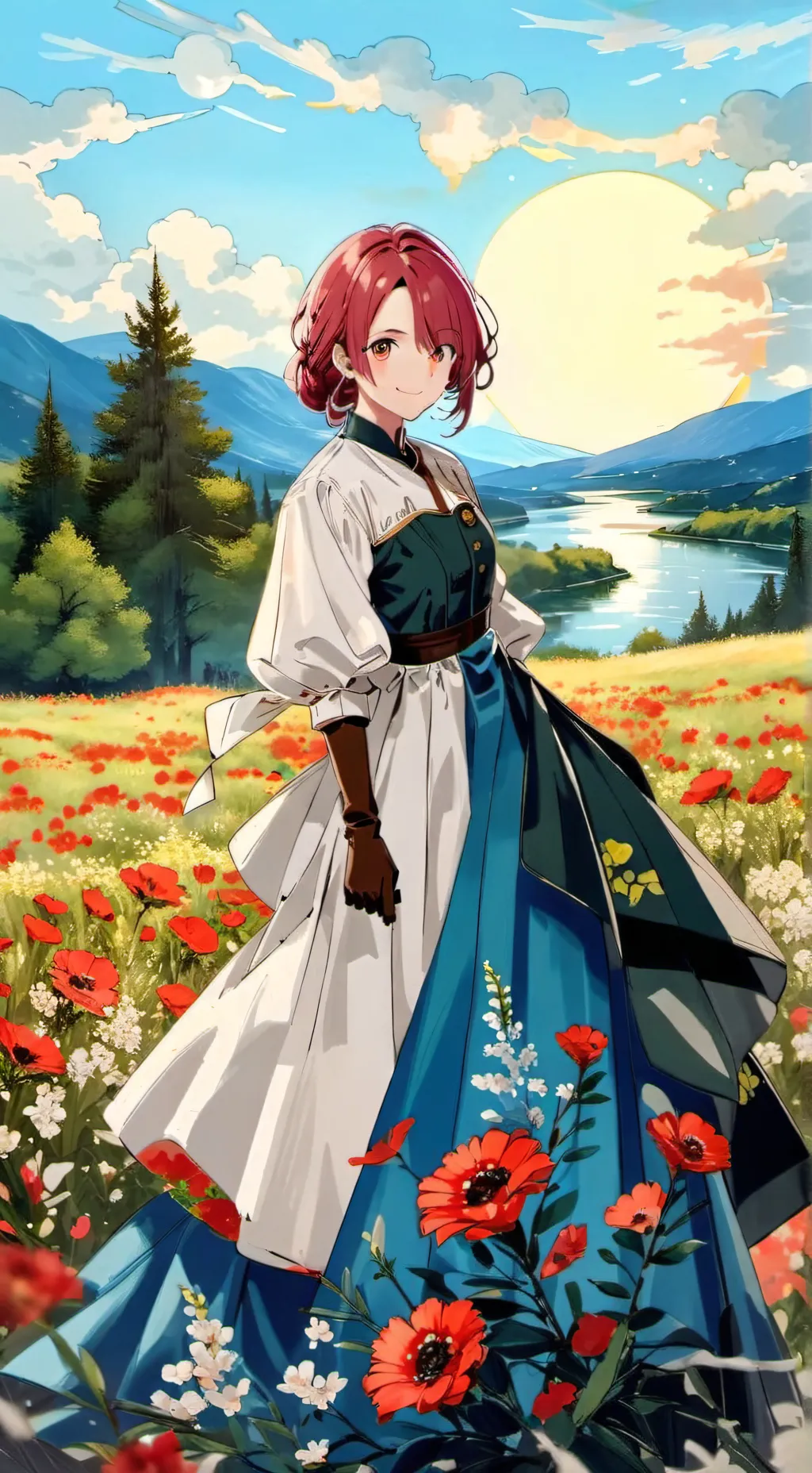 ai character: tina background