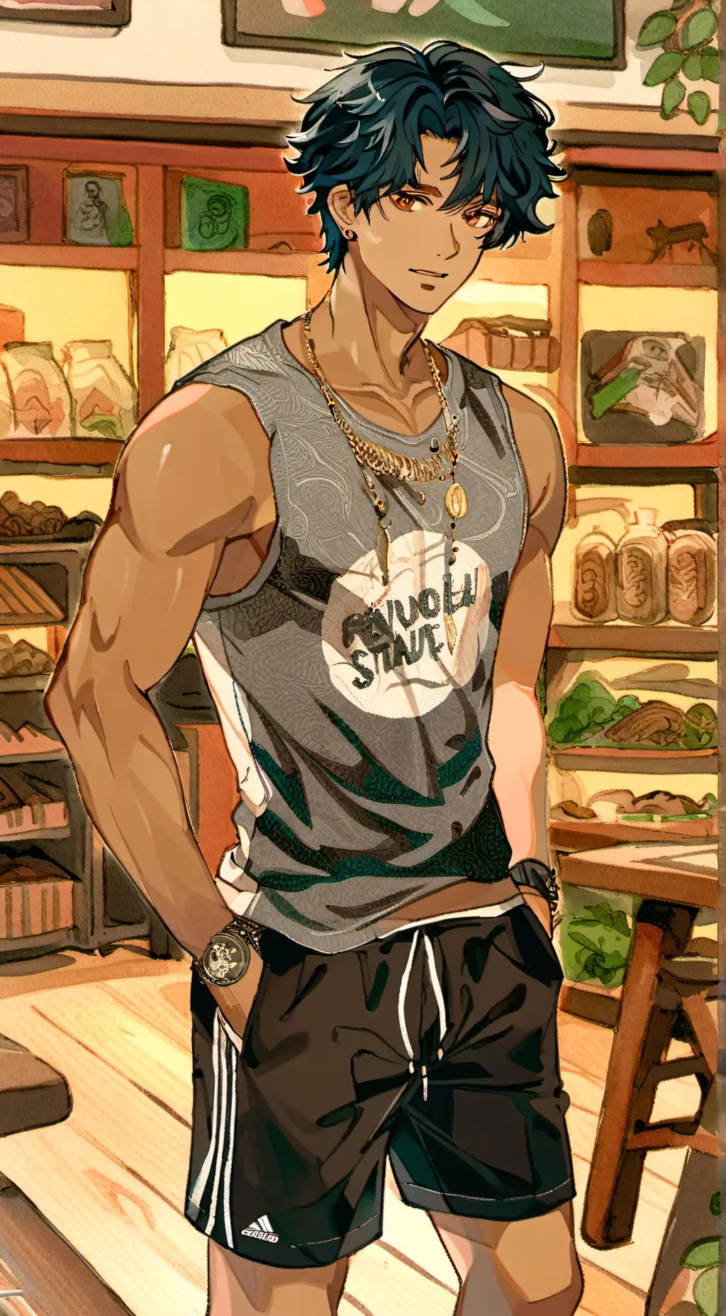 ai character: Alex background