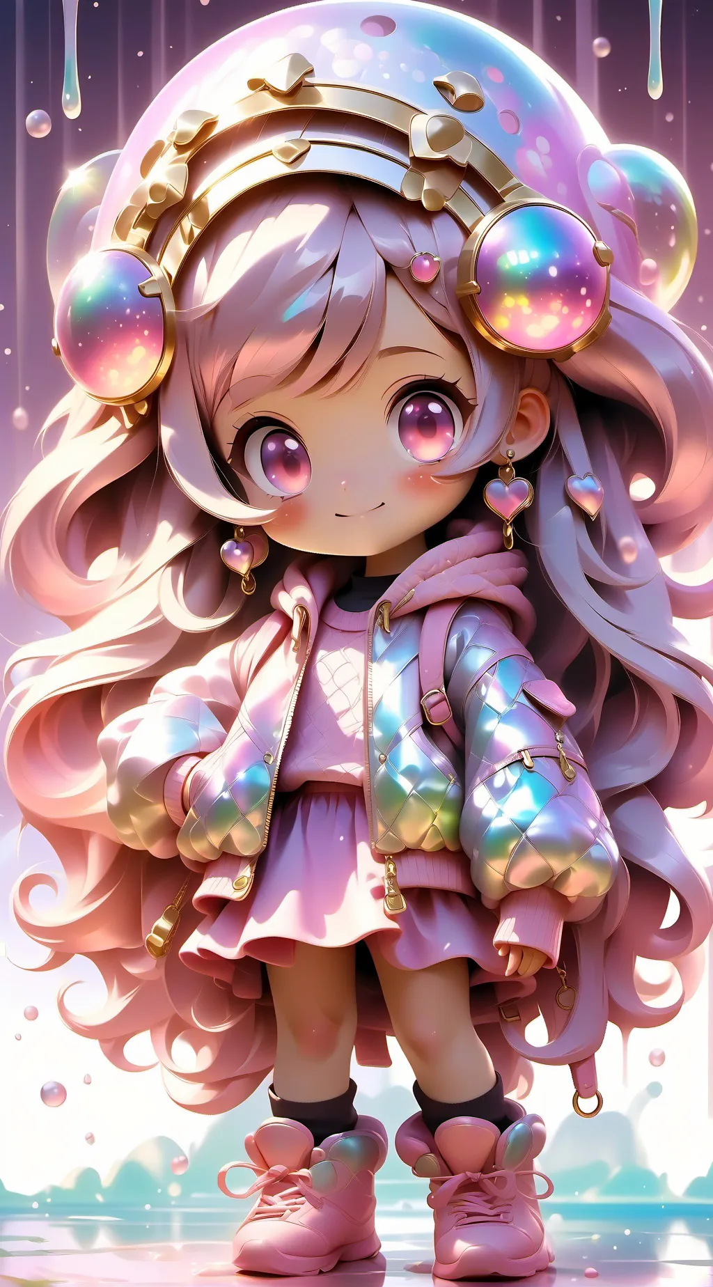 ai character: Полина background