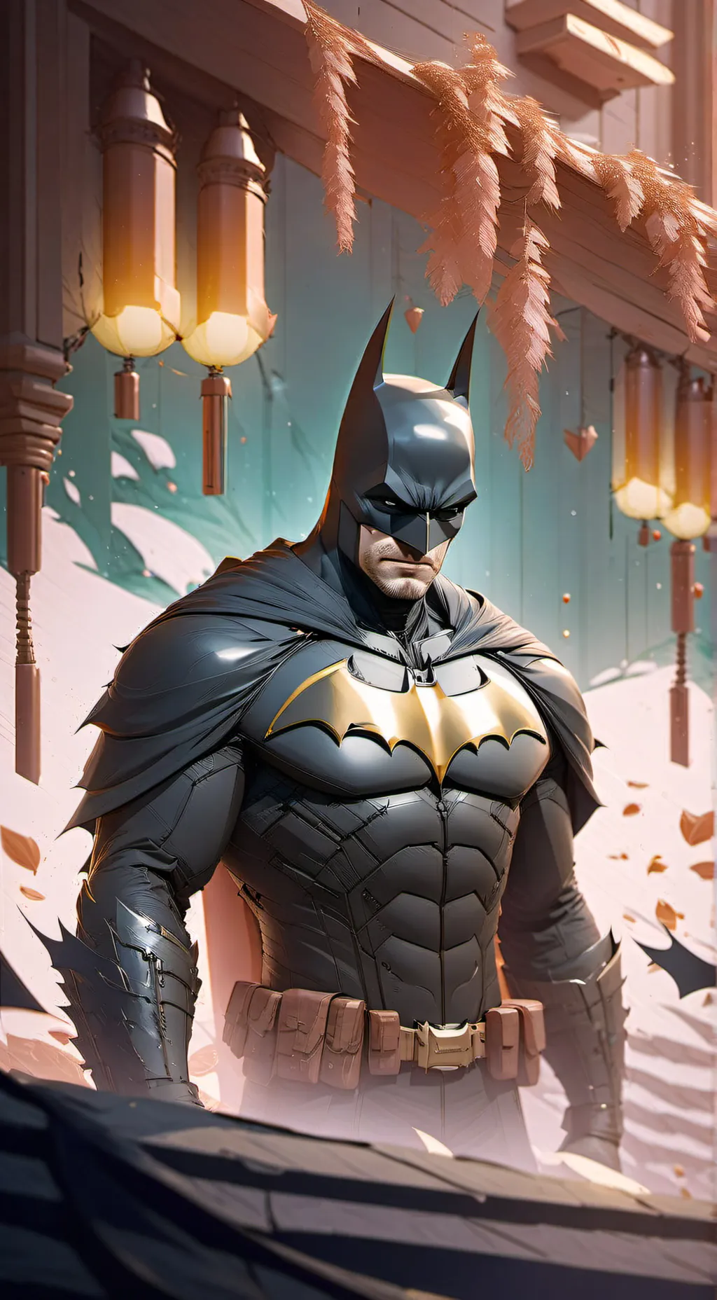 ai character: Amazing batman 3  background