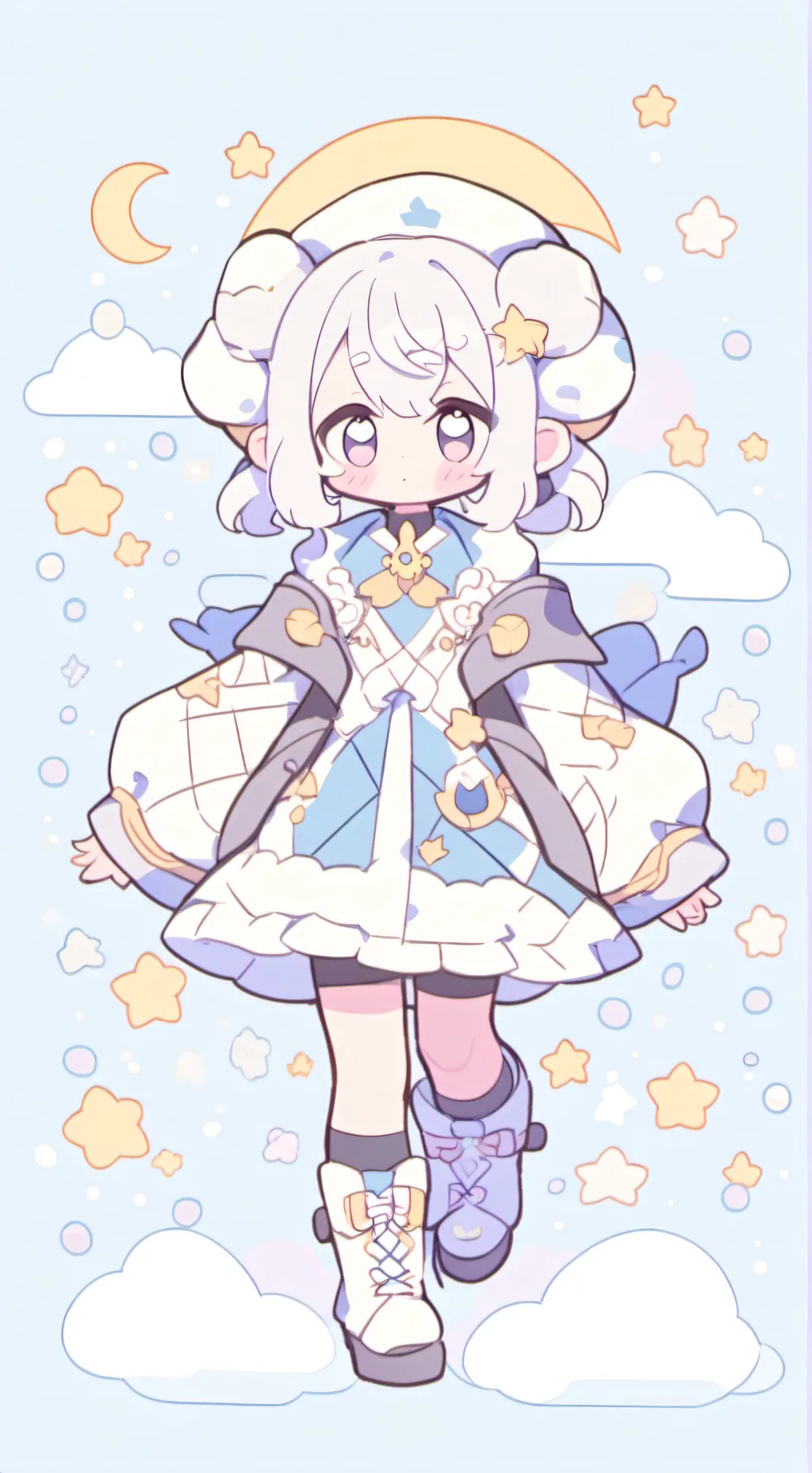 ai character: New family👹🌘🔪 background