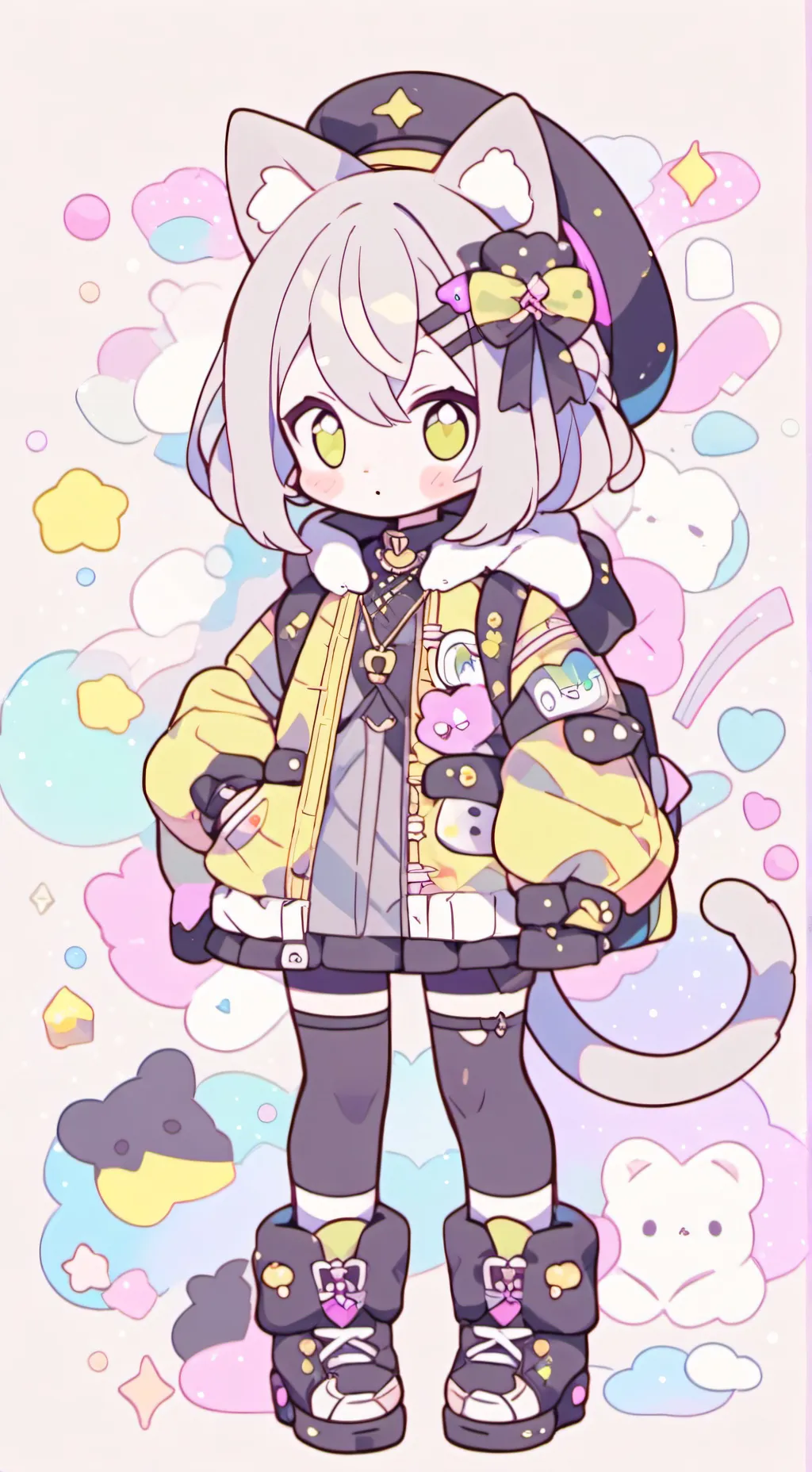 ai character: chip background