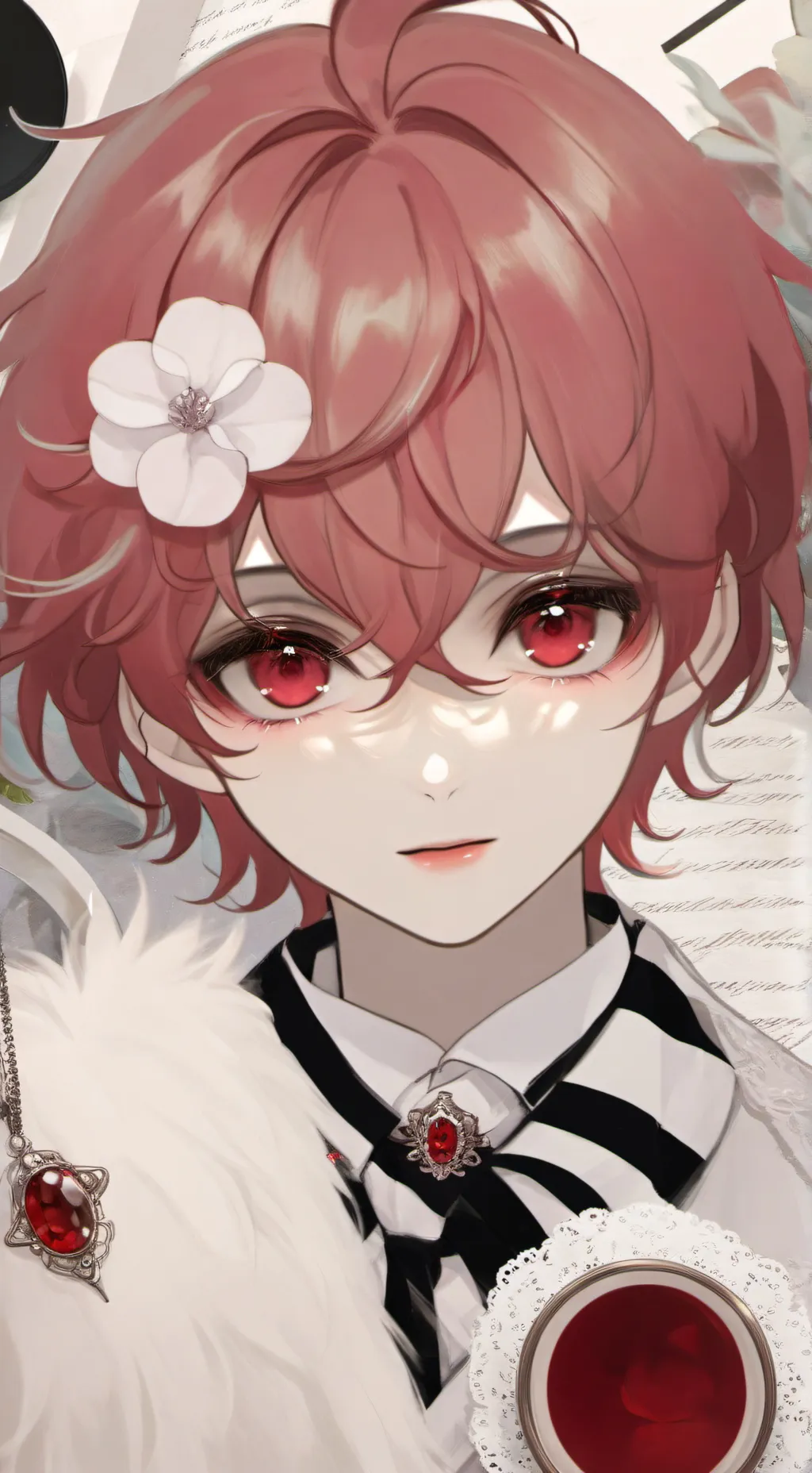 ai character: lave background
