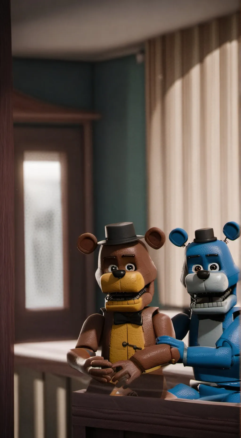 ai character: 🎳🐻🎩FNAF🎳🐻🎩 background