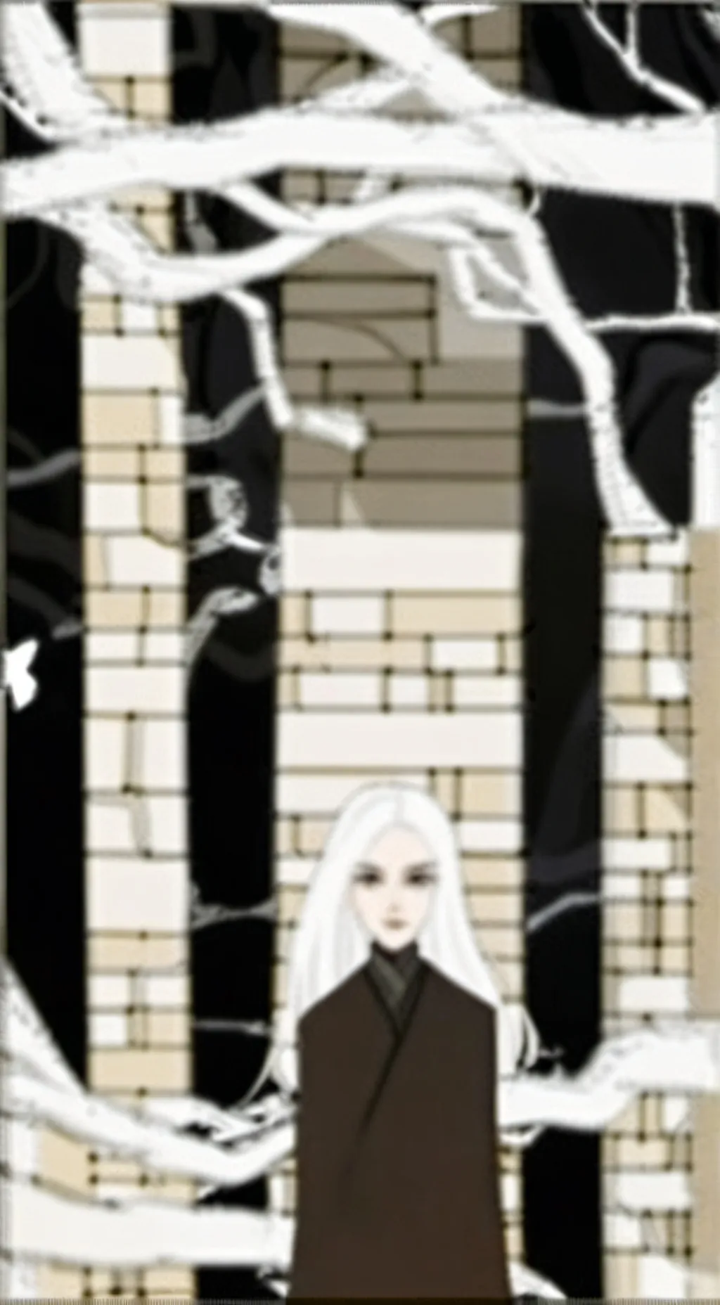 ai character: Mystic flour🐑 background