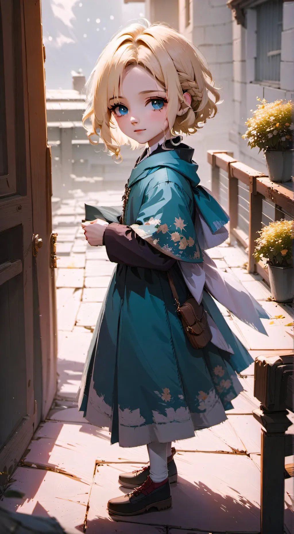 ai character: Orphanage background