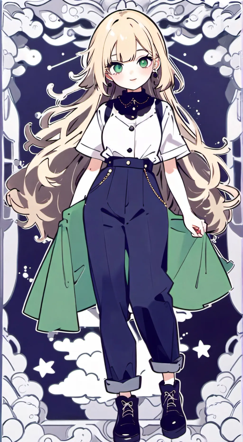 ai character: ella background