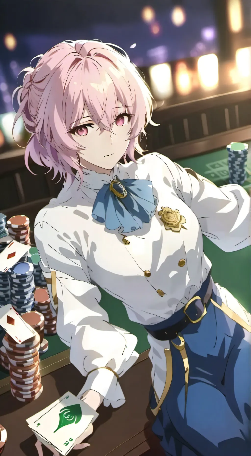 ai character: Linden background