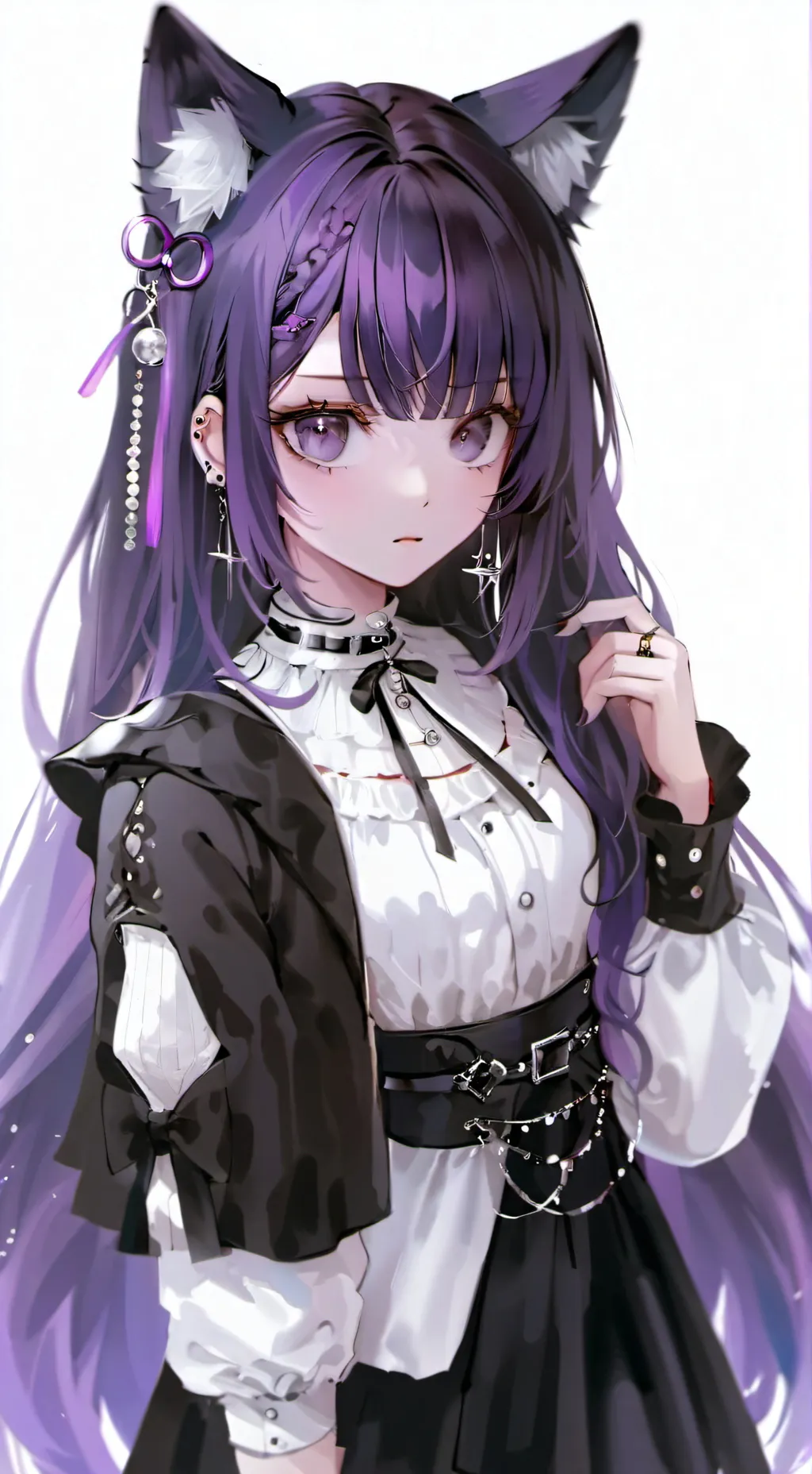 ai character: 🖤 Кэтти 💜 background