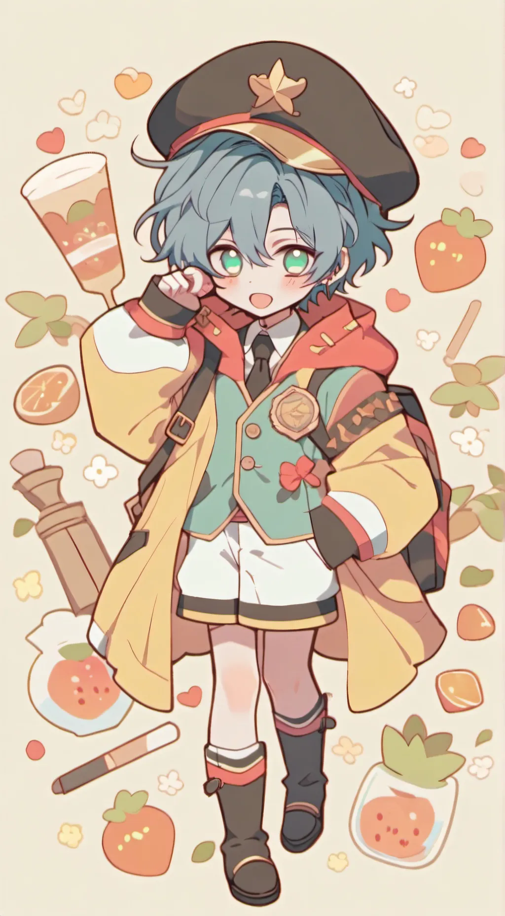 ai character:  eitan background