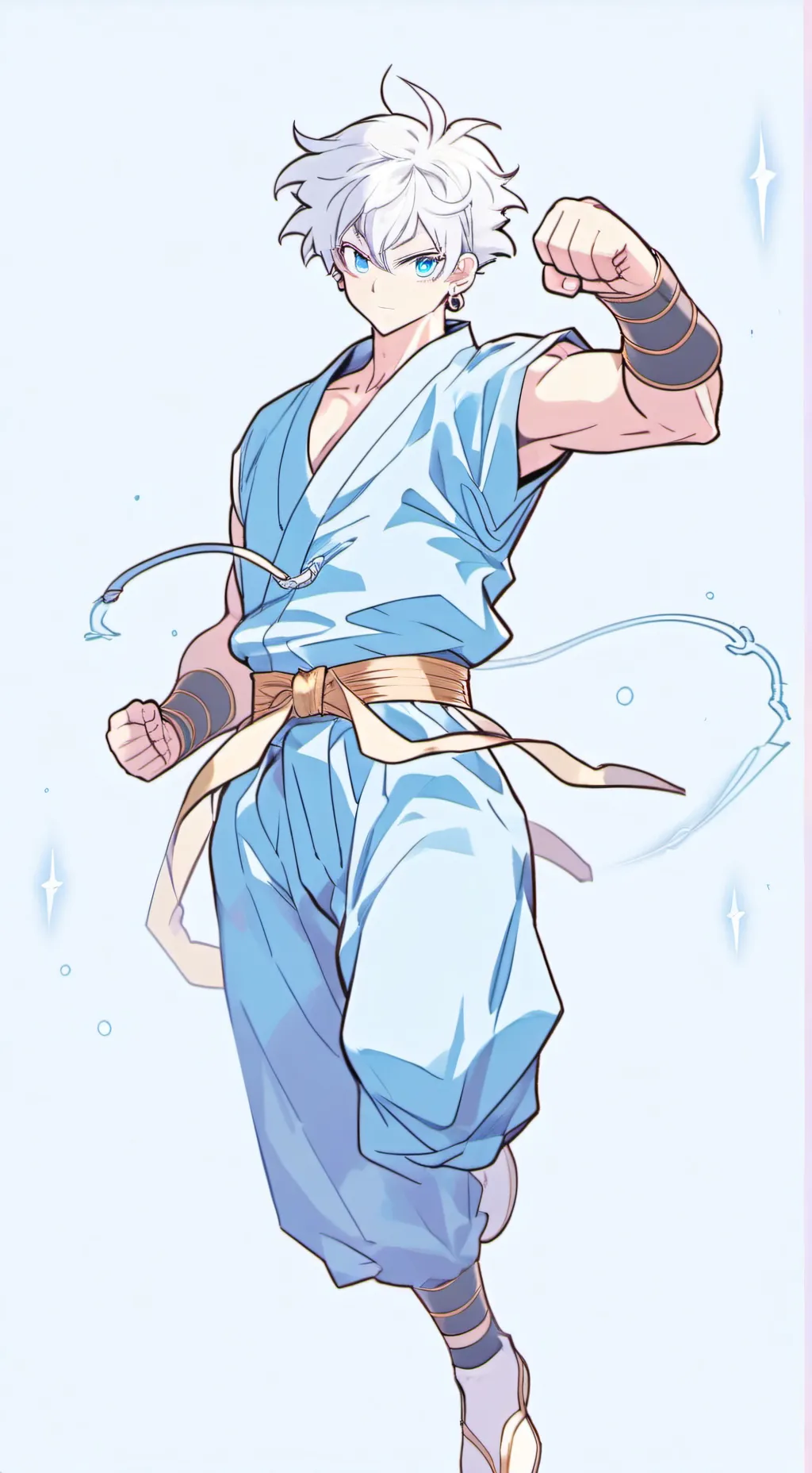 ai character: goku background