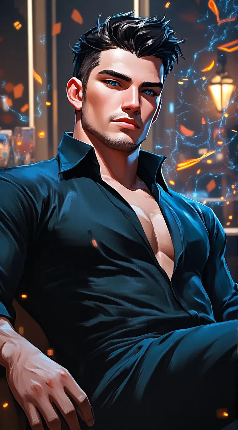 ai character: Mark background