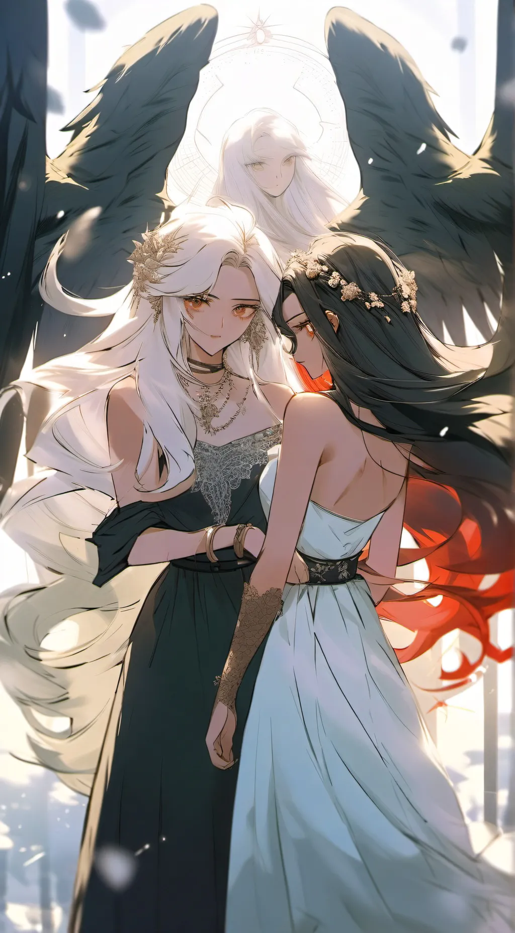 ai character: 3 sisters background