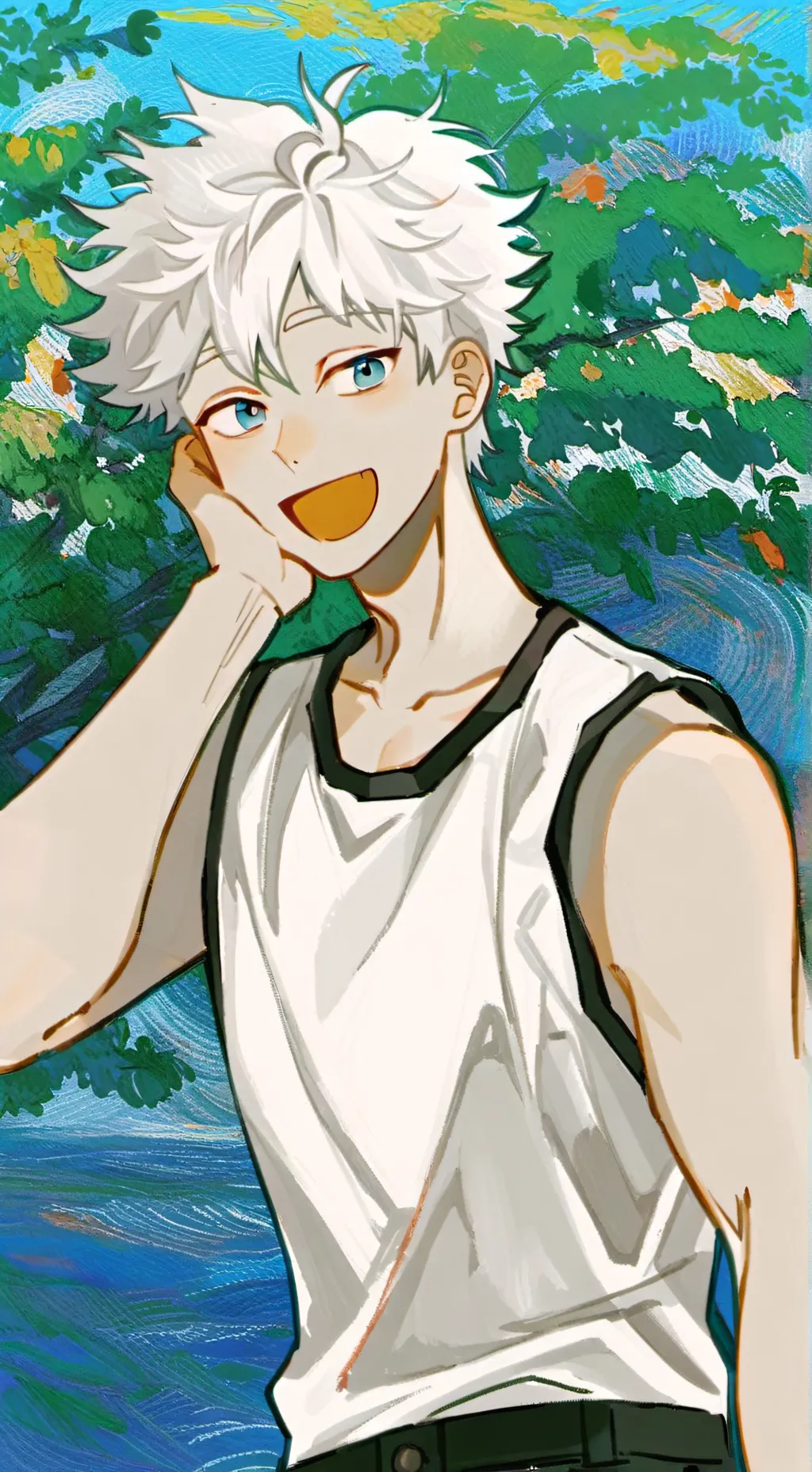 ai character: Kip Lendi background