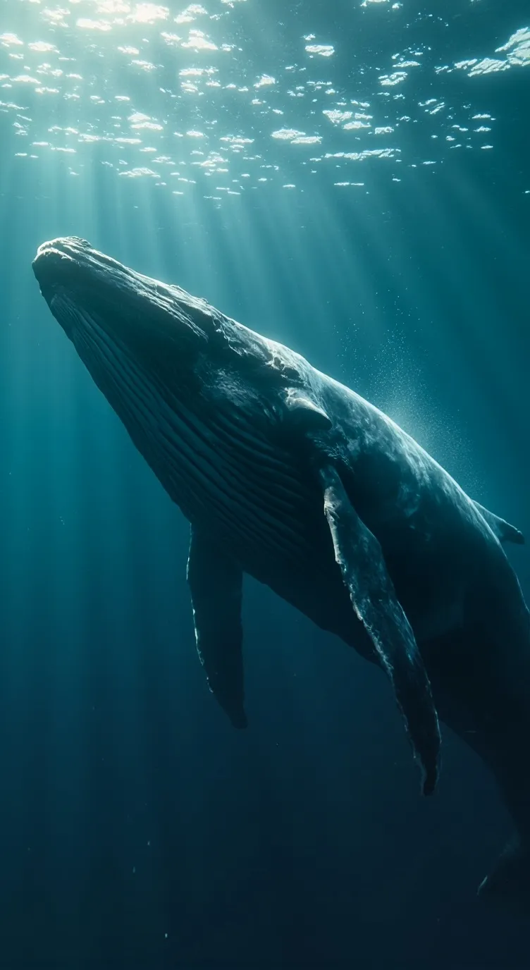 ai character: Whale background