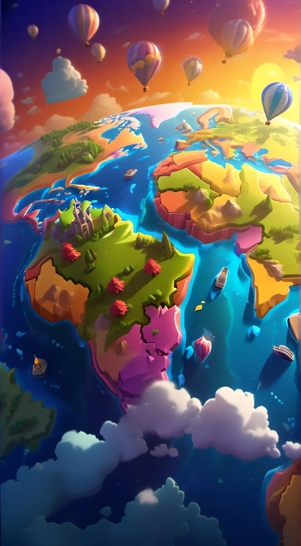 ai character: Guess the country! background
