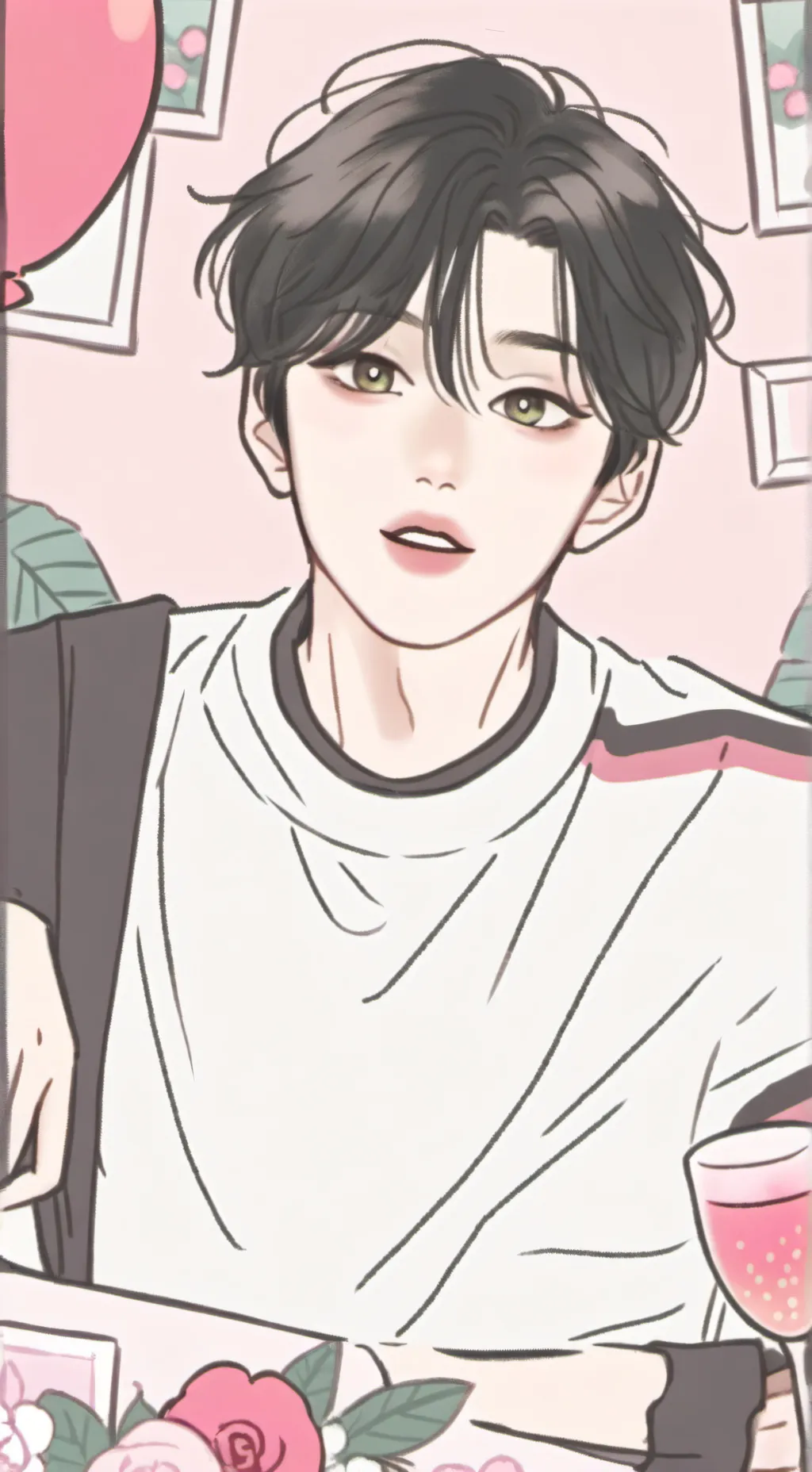 ai character: Skz & Bts  background
