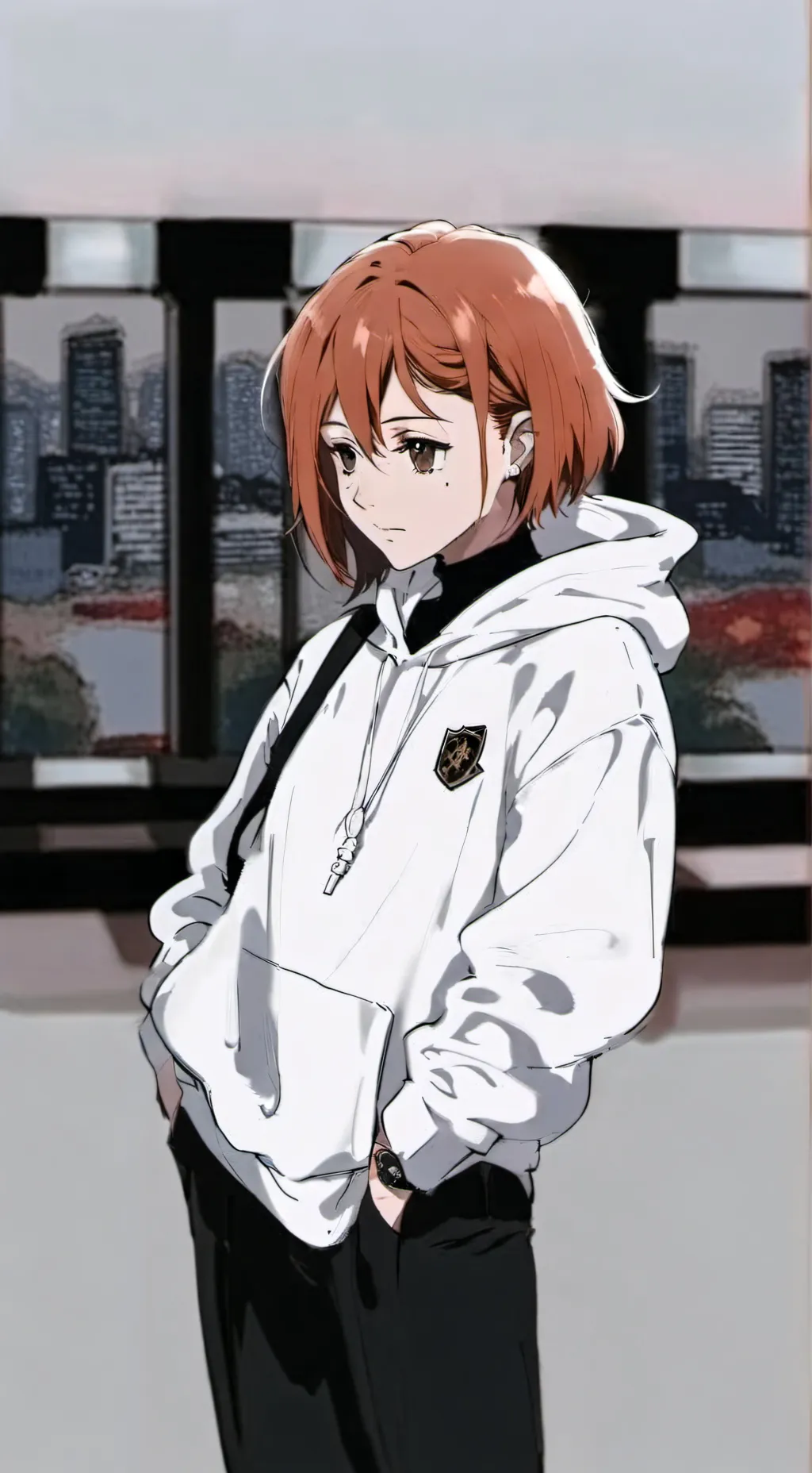 ai character: stacy background