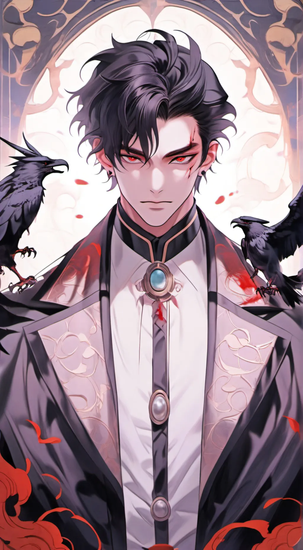 ai character: Shadow background