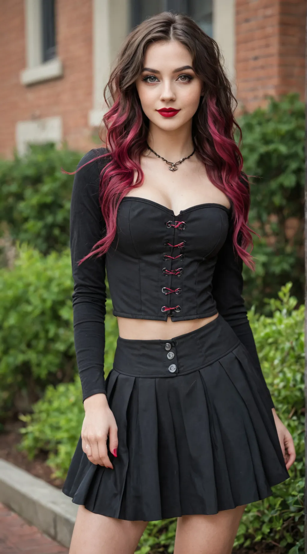 ai character: Raven skye background