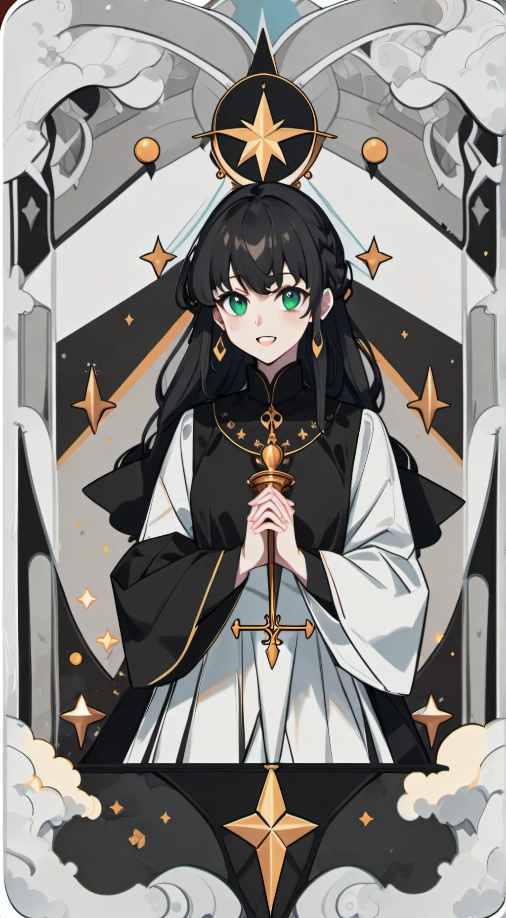 ai character: Tokito x ti background