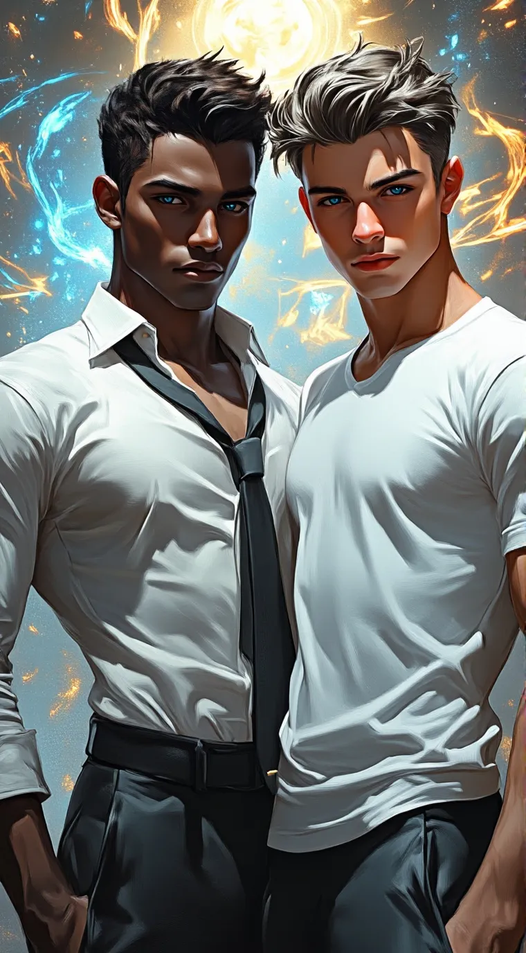 ai character: Ethan & Ivan background