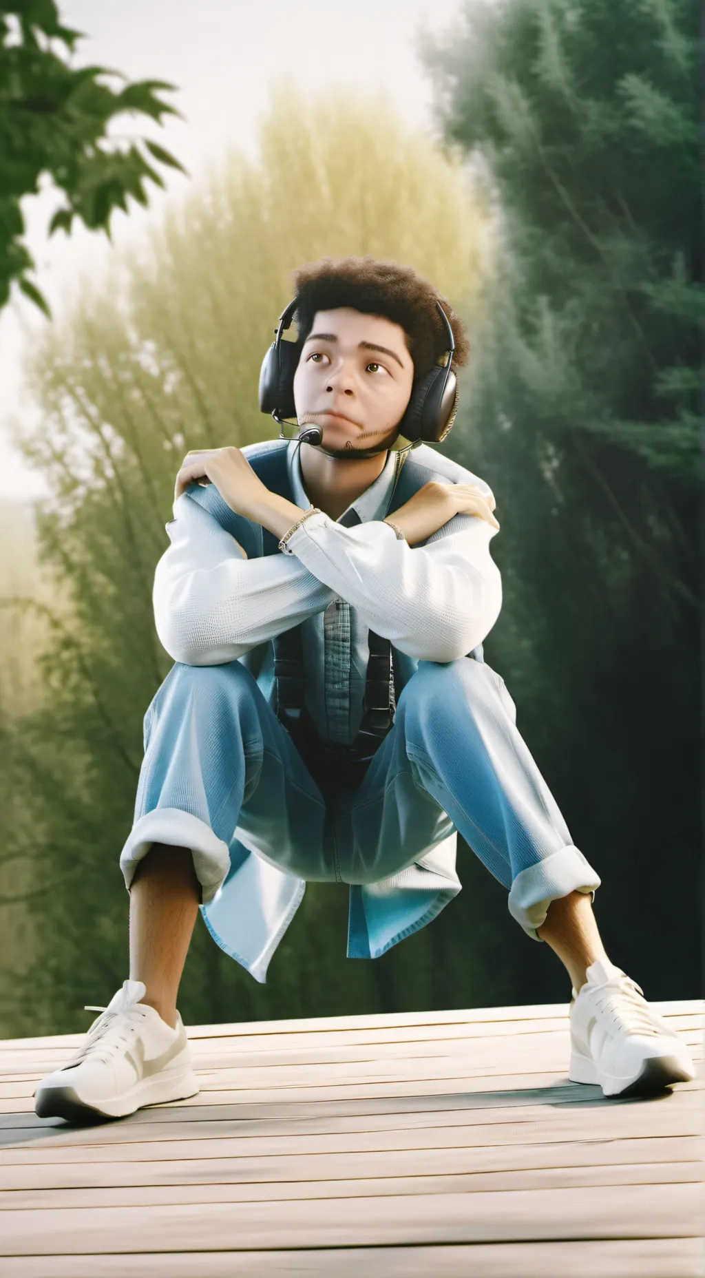ai character: Best friend ￼ background