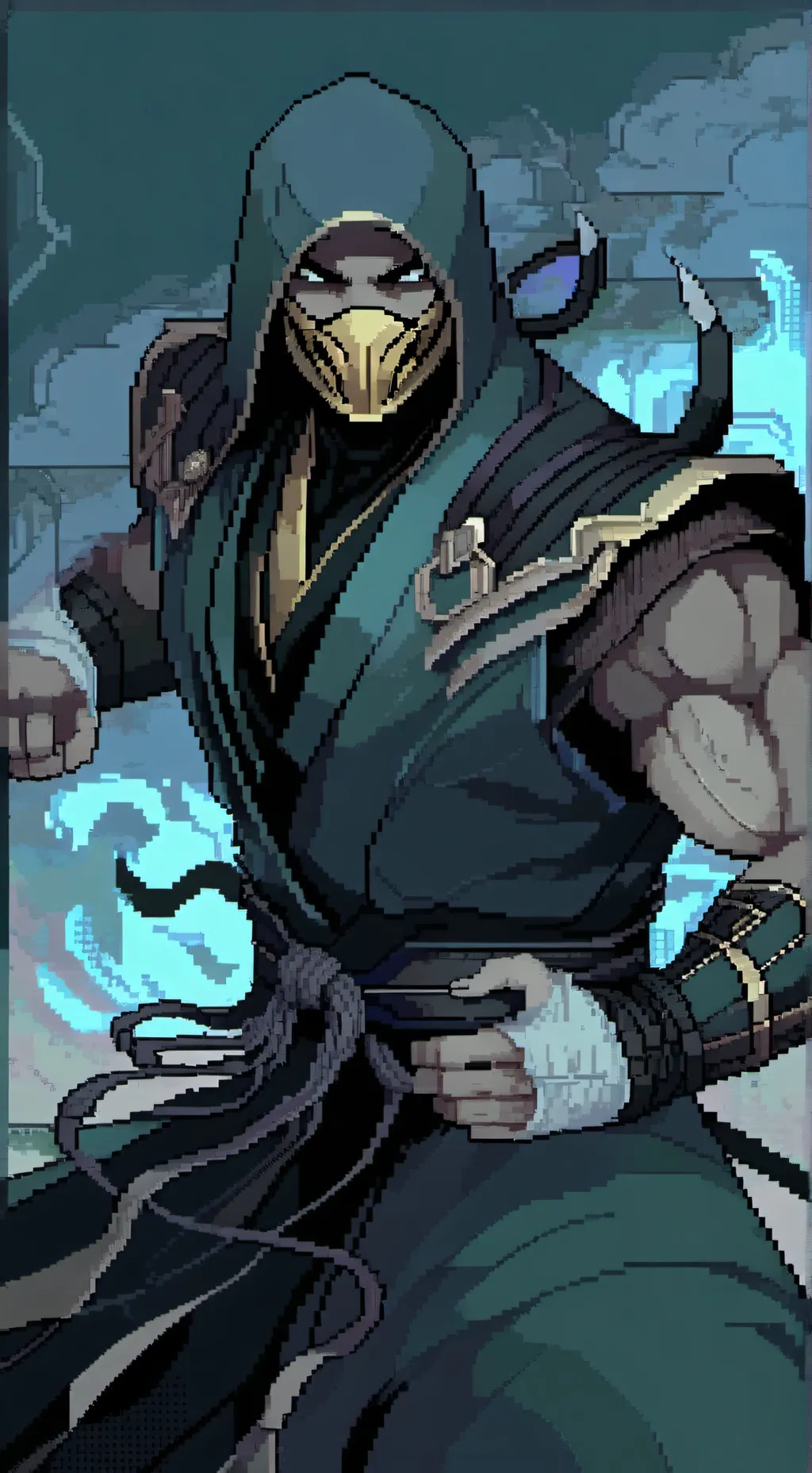 ai character: M.K vs M.H.A background