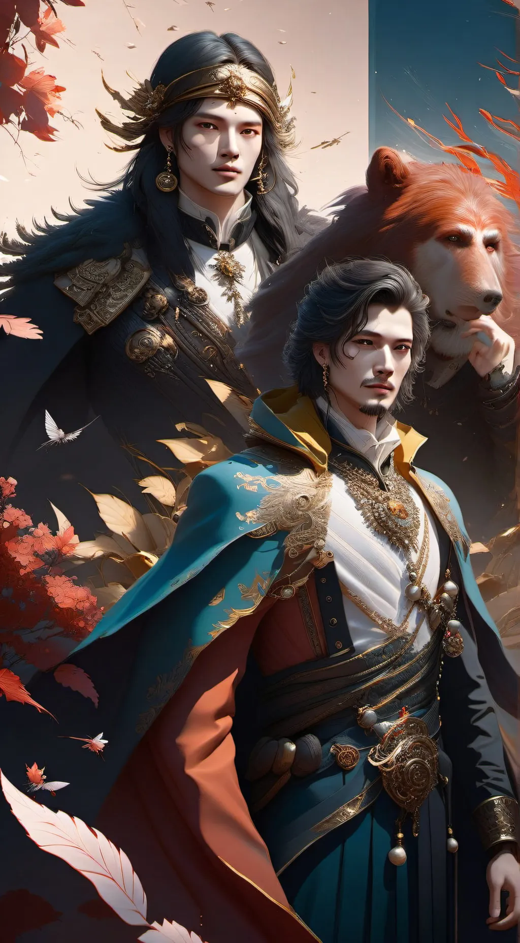 ai character: CH background
