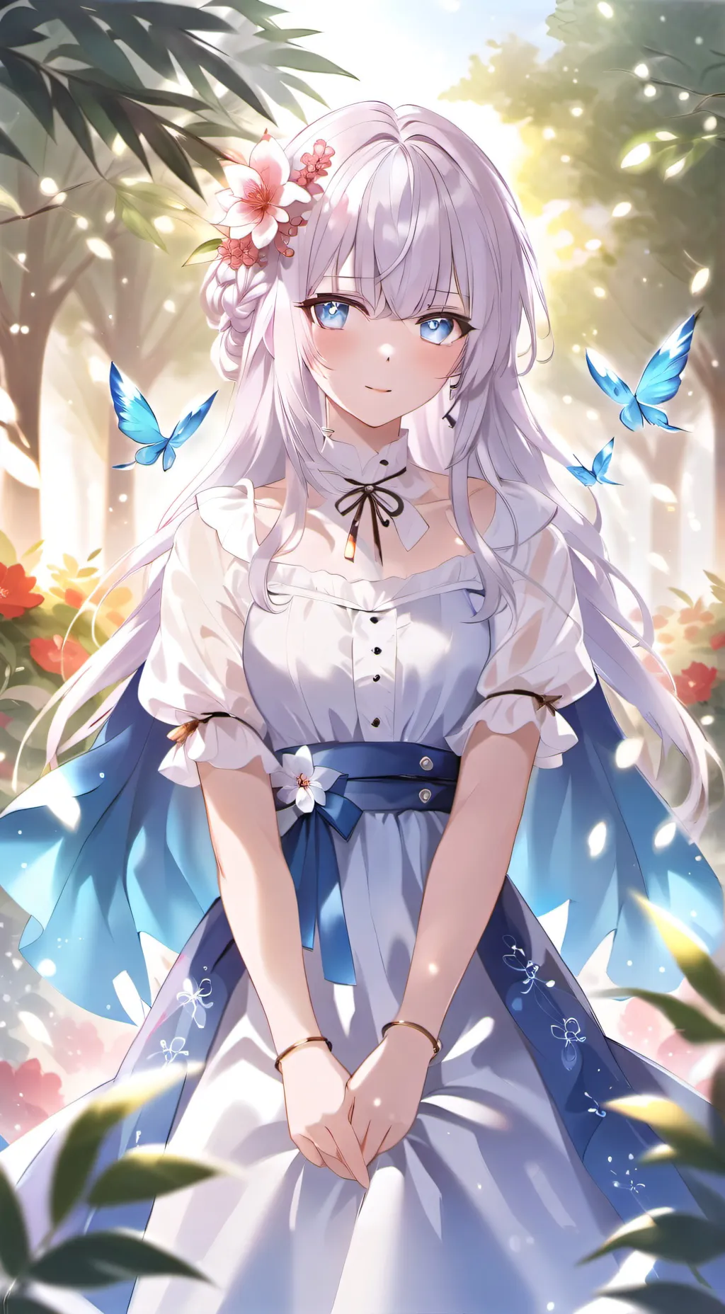 ai character: Akira  background