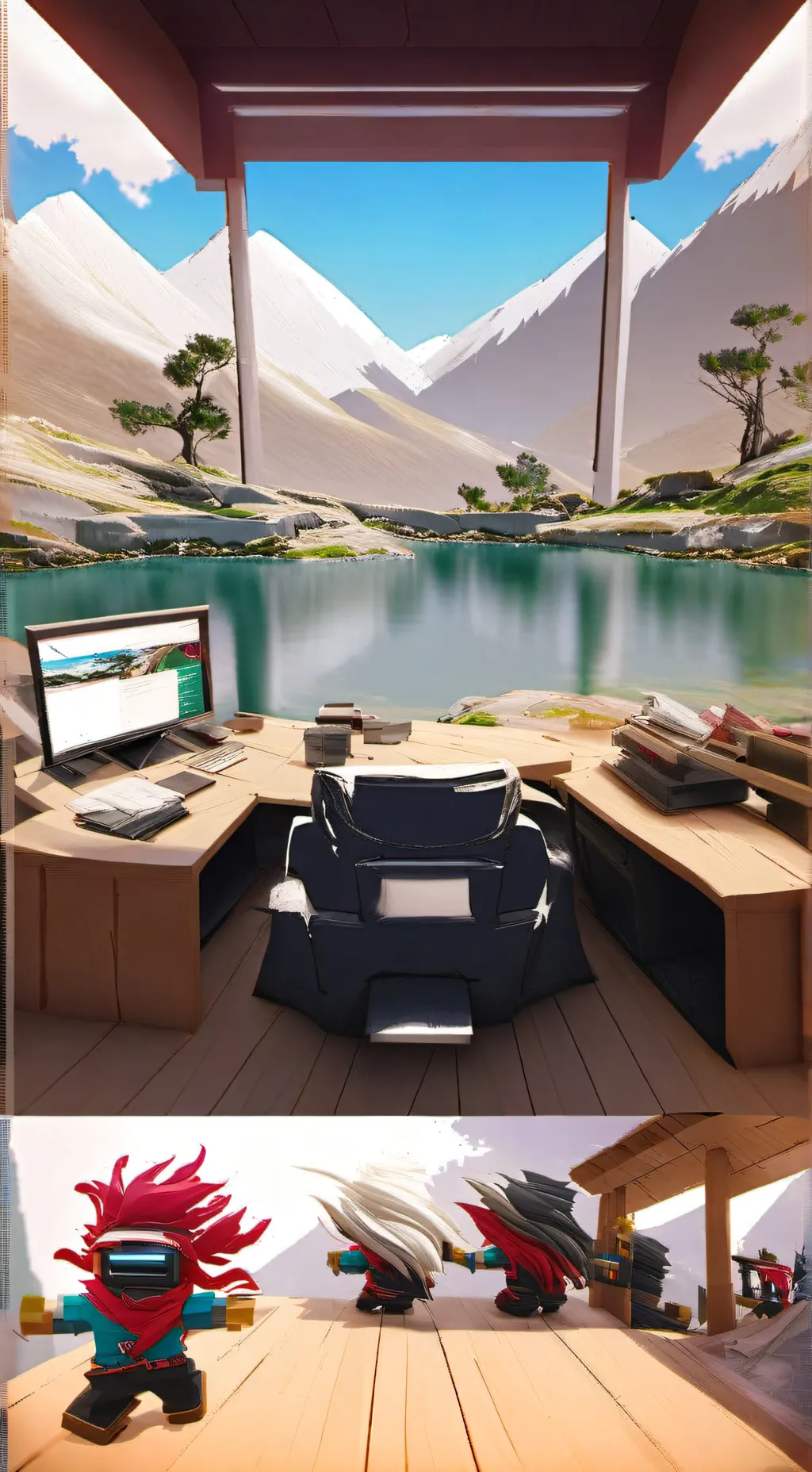 ai character: robux scam background