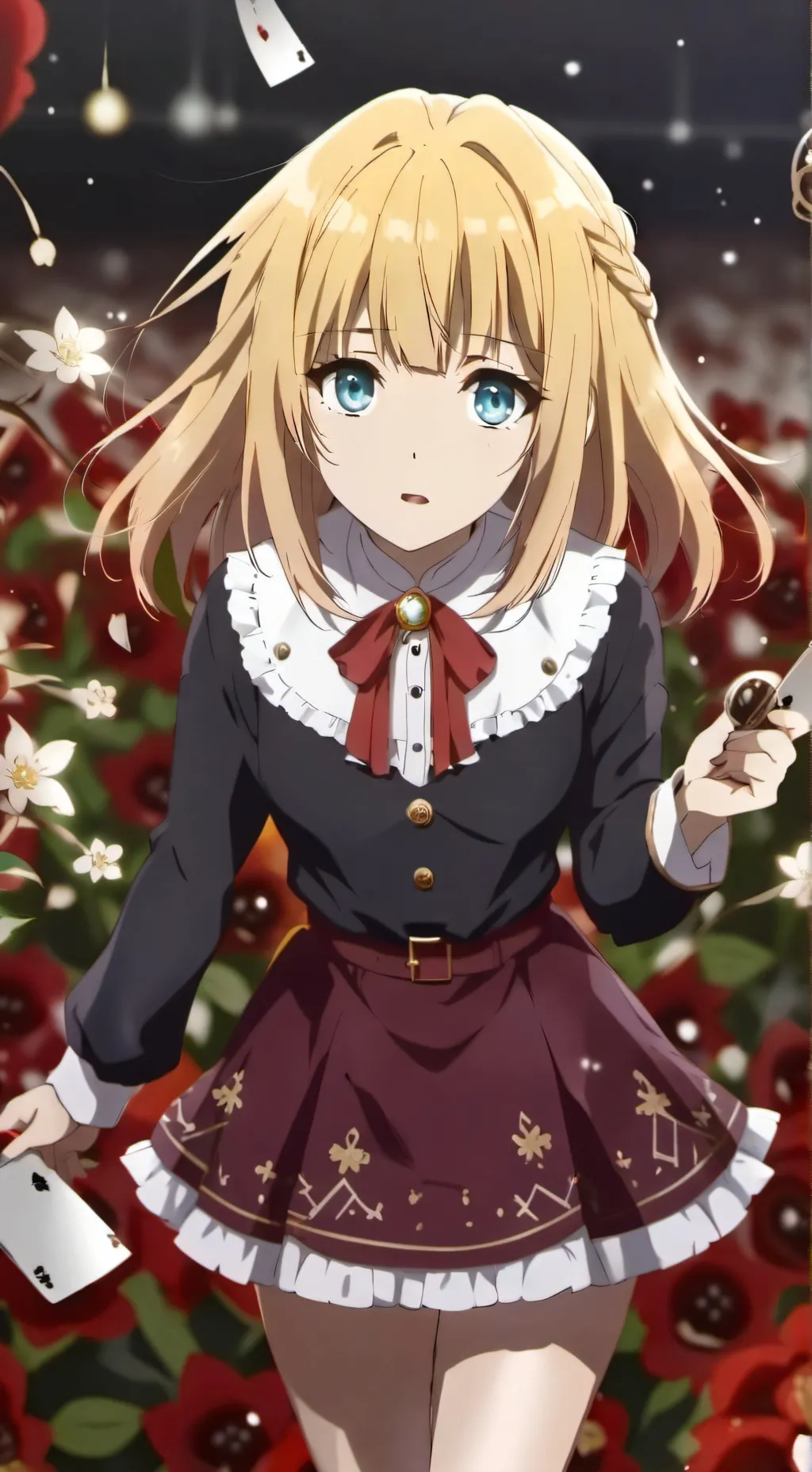 ai character: Suzumura Arisa background