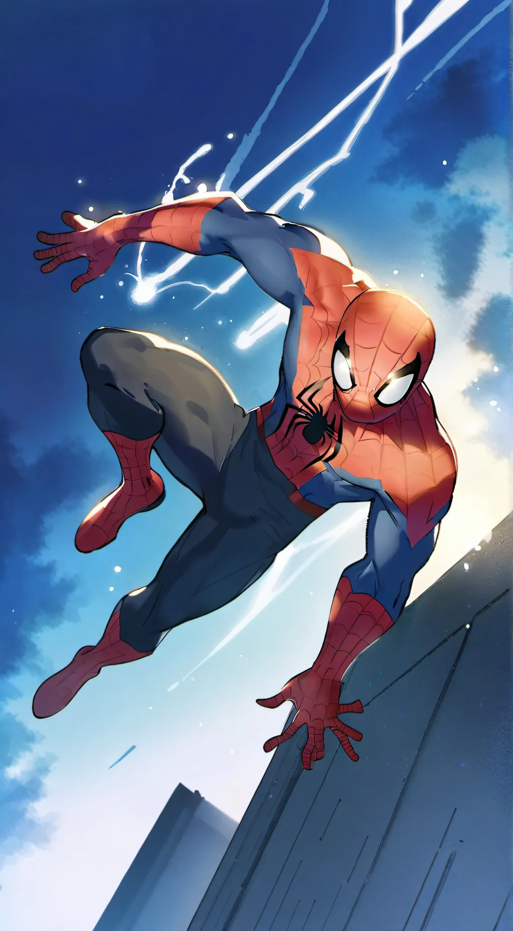 ai character: your Spider-Man background