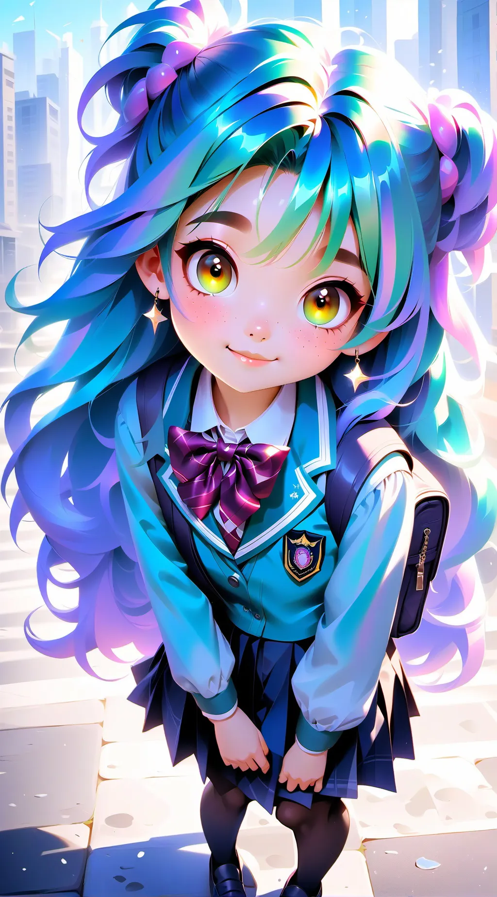 ai character: deku x uraka background