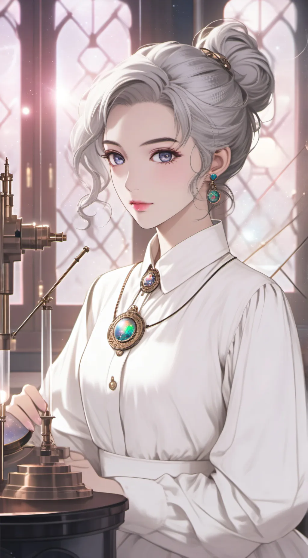 ai character: Galactic Vista Philosopher background